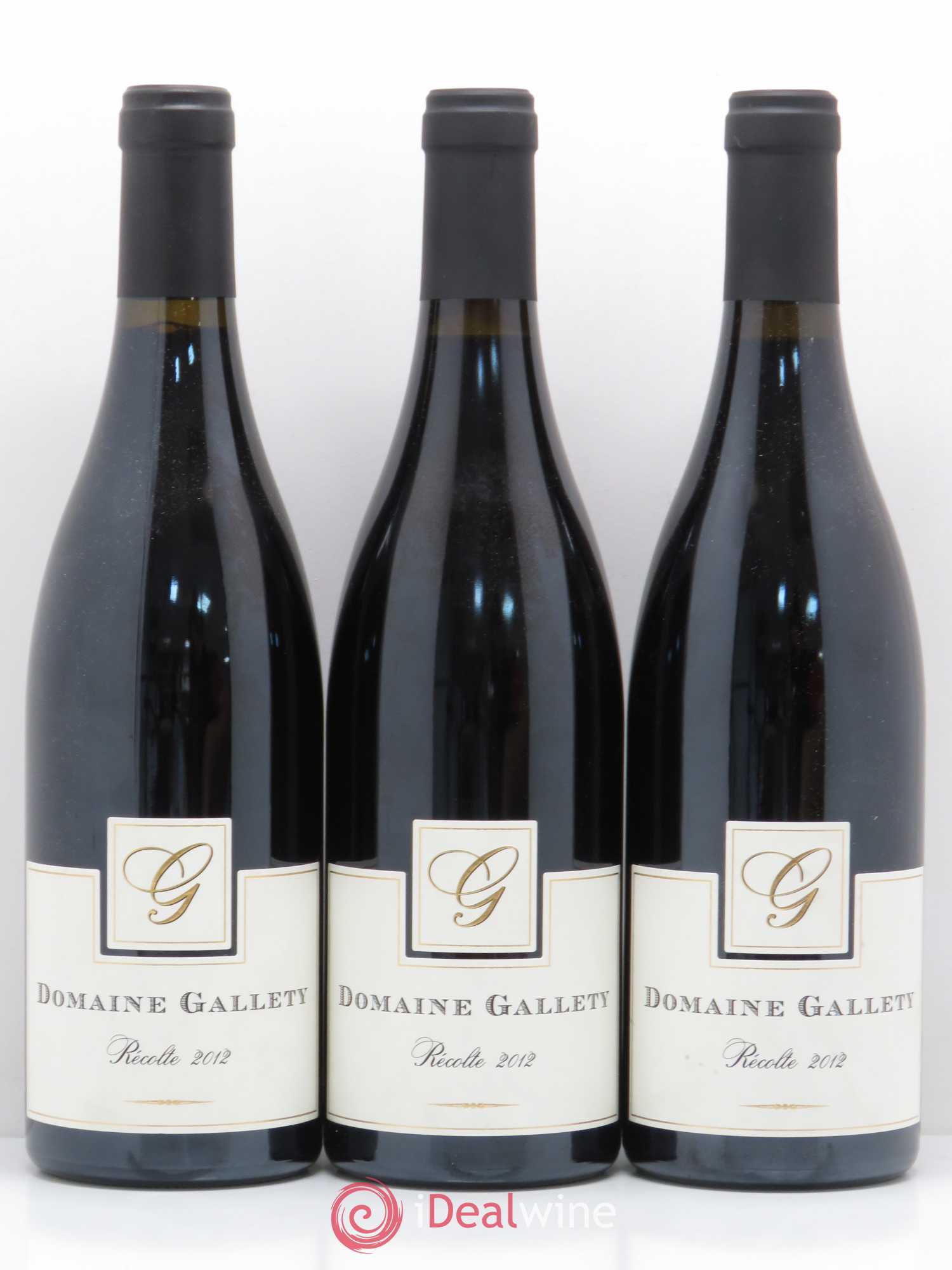 Côtes du Vivarais Gallety (Domaine) 2012 - Lot de 3 bouteilles - 0