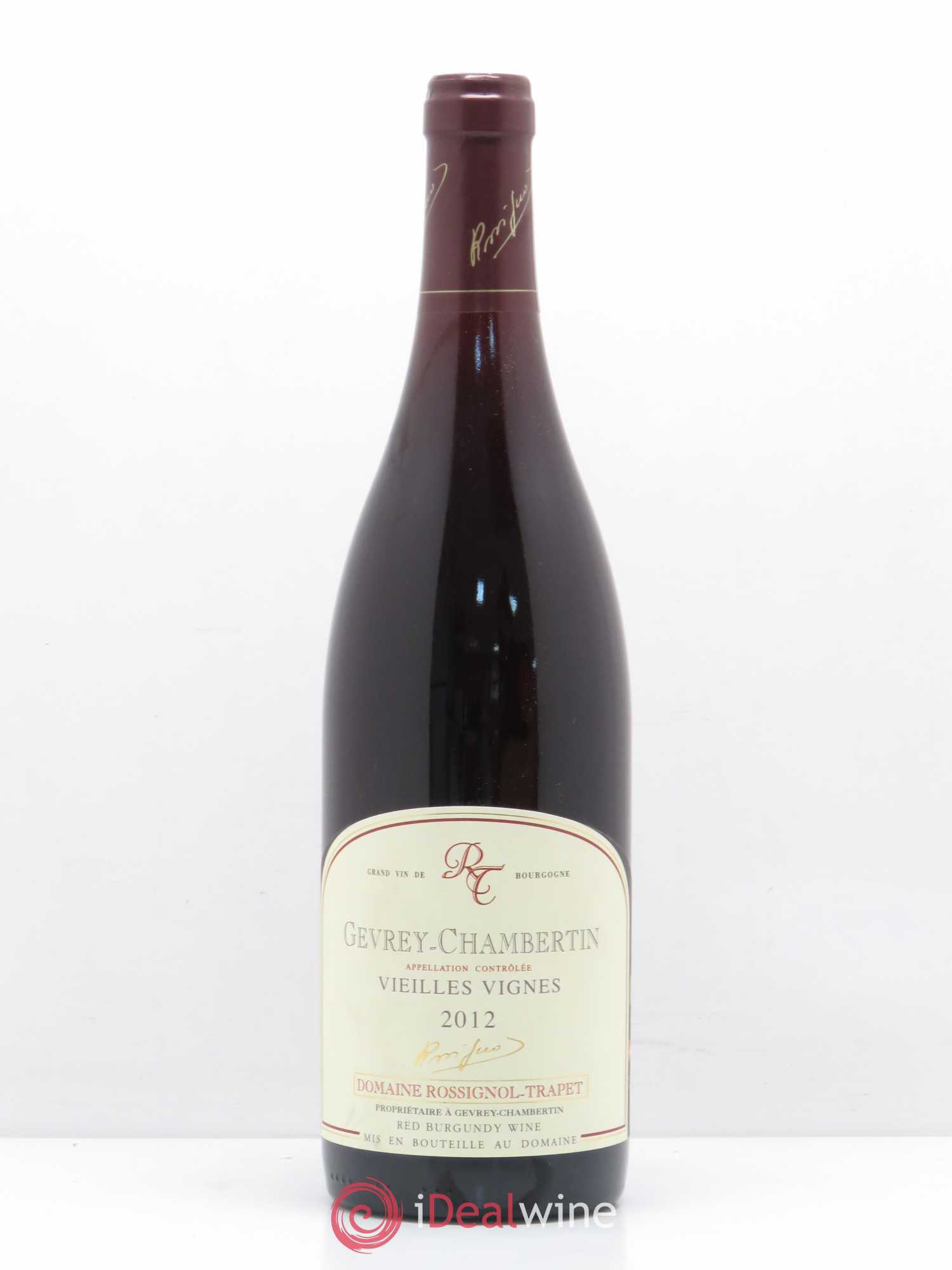 Gevrey-Chambertin Vieilles vignes Rossignol-Trapet (Domaine) (sans prix de réserve) 2012 - Lot de 1 bouteille - 0