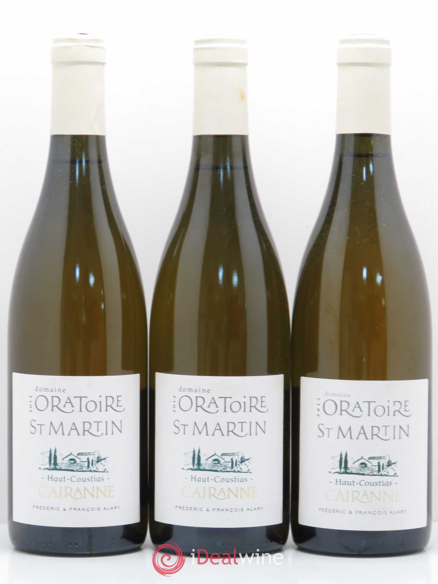 Cairanne Haut-Coustias Oratoire Saint-Martin - Frédéric et François Alary (sans prix de réserve) 2012 - Lot de 6 bouteilles - 2
