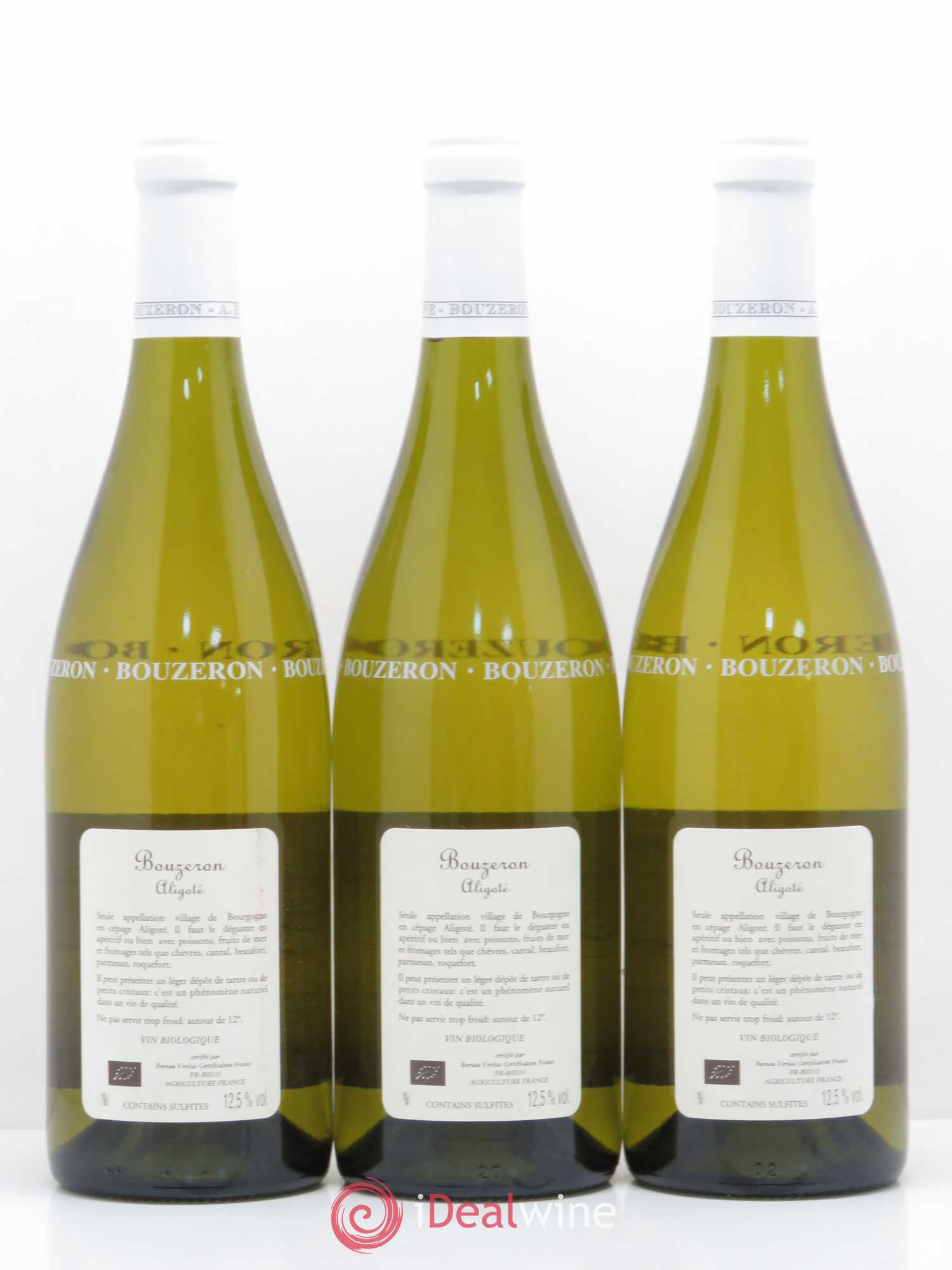 Bouzeron Domaine de Villaine 2013 - Lot de 3 bouteilles - 1