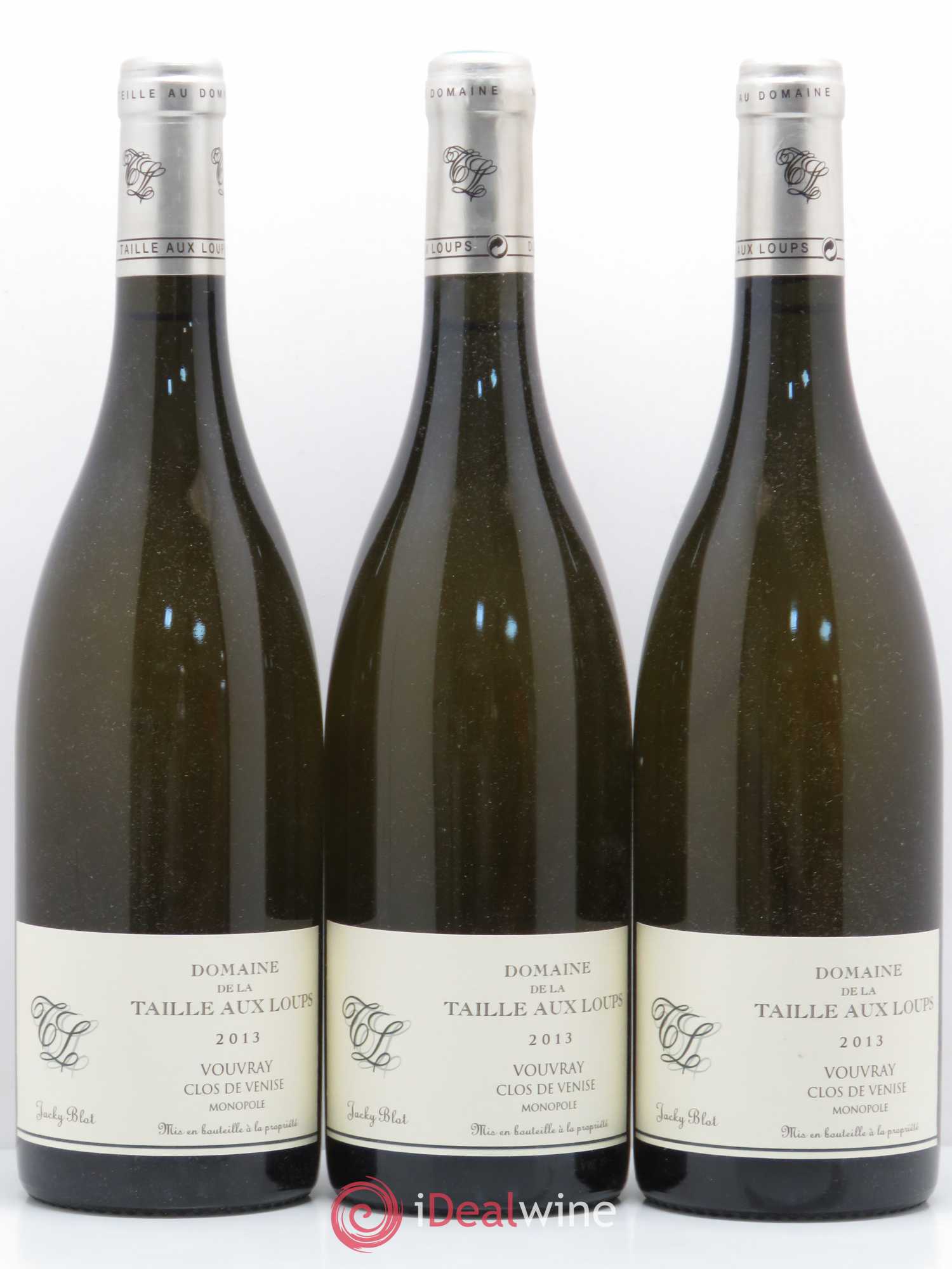 Vouvray Clos de Venise La Taille aux Loups 2013 - Lot de 3 bouteilles - 0