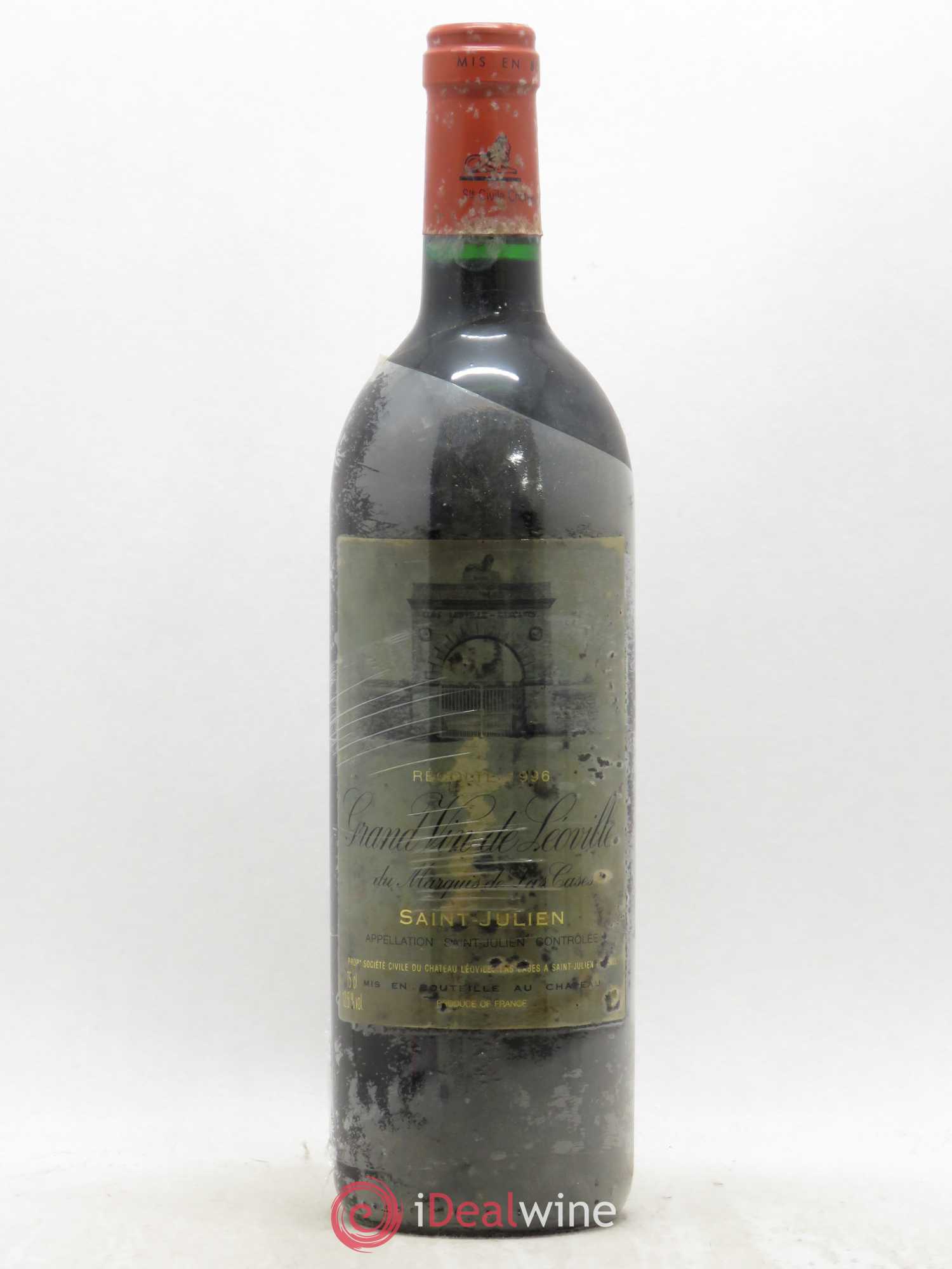 Château Léoville Las Cases 2ème Grand Cru Classé 1996 - Lot de 1 bouteille - 0