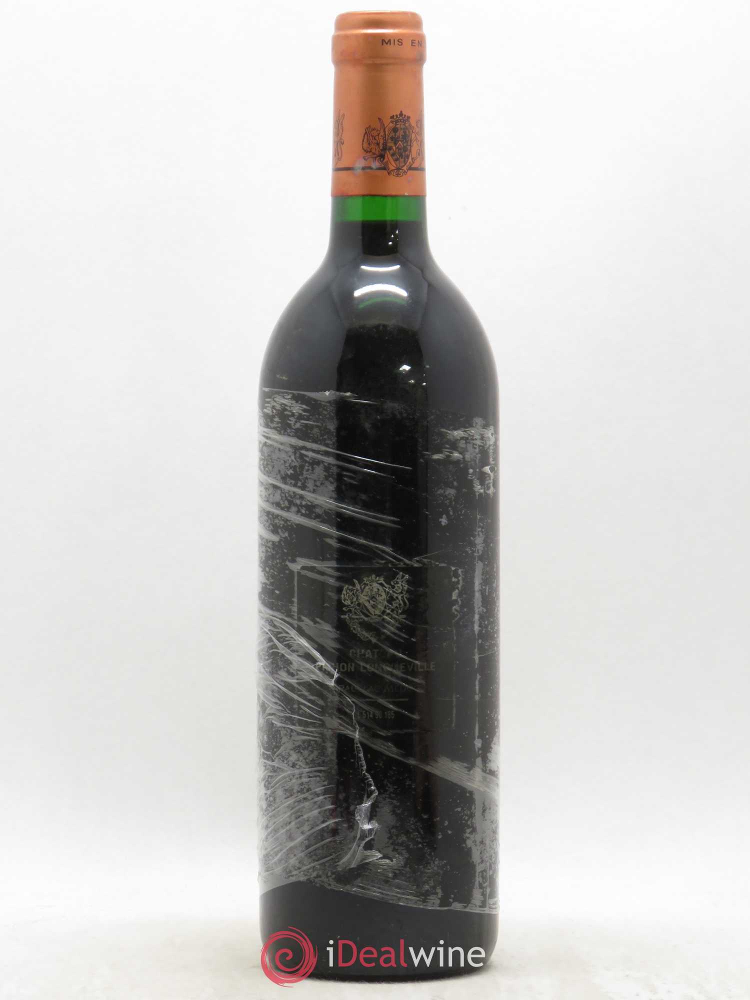 Pichon Longueville Baron 2ème Grand Cru Classé 1990 - Posten von 1 Flasche - 1