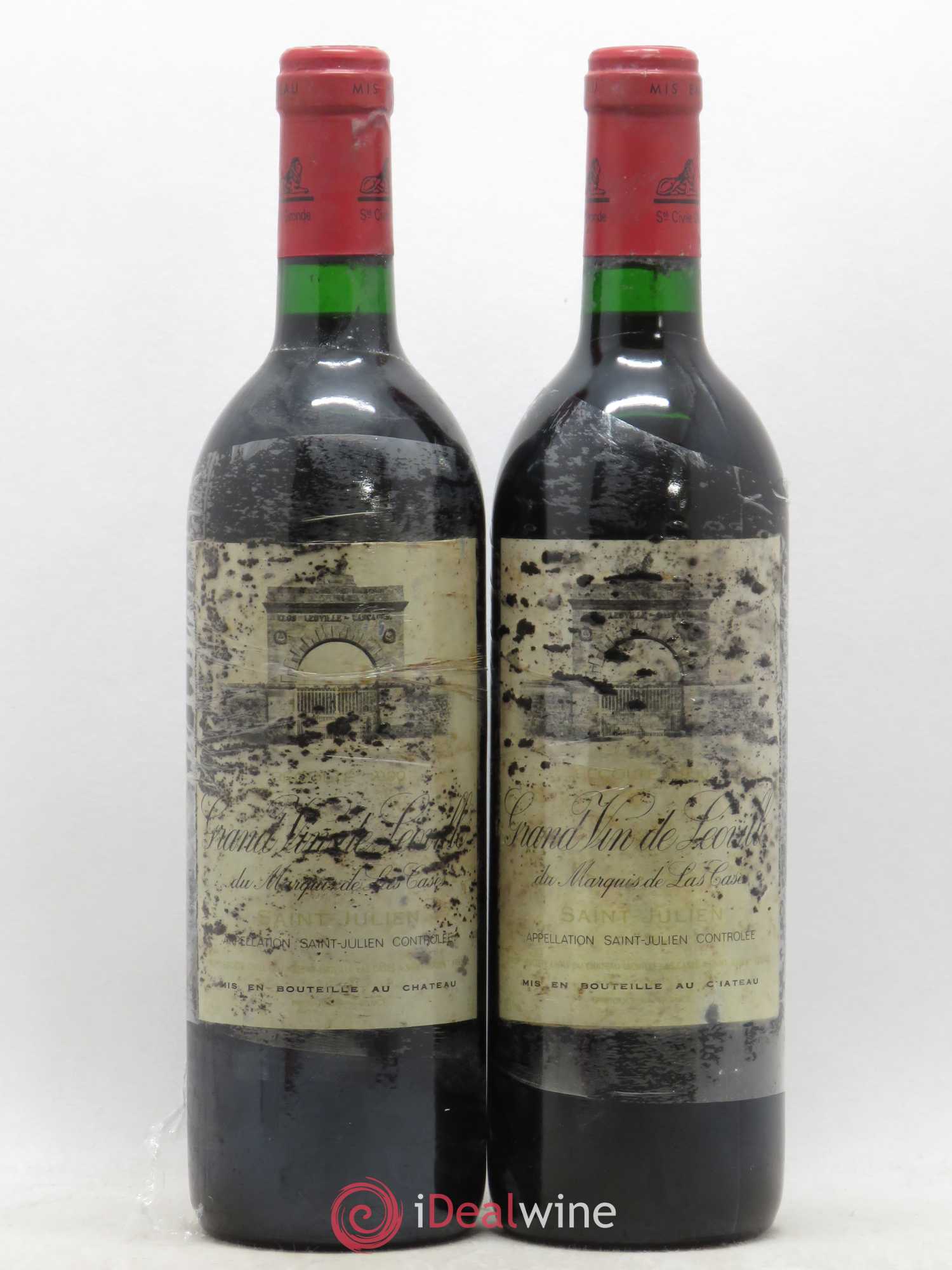 Château Léoville Las Cases 2ème Grand Cru Classé 1990 - Lot de 2 bouteilles - 0