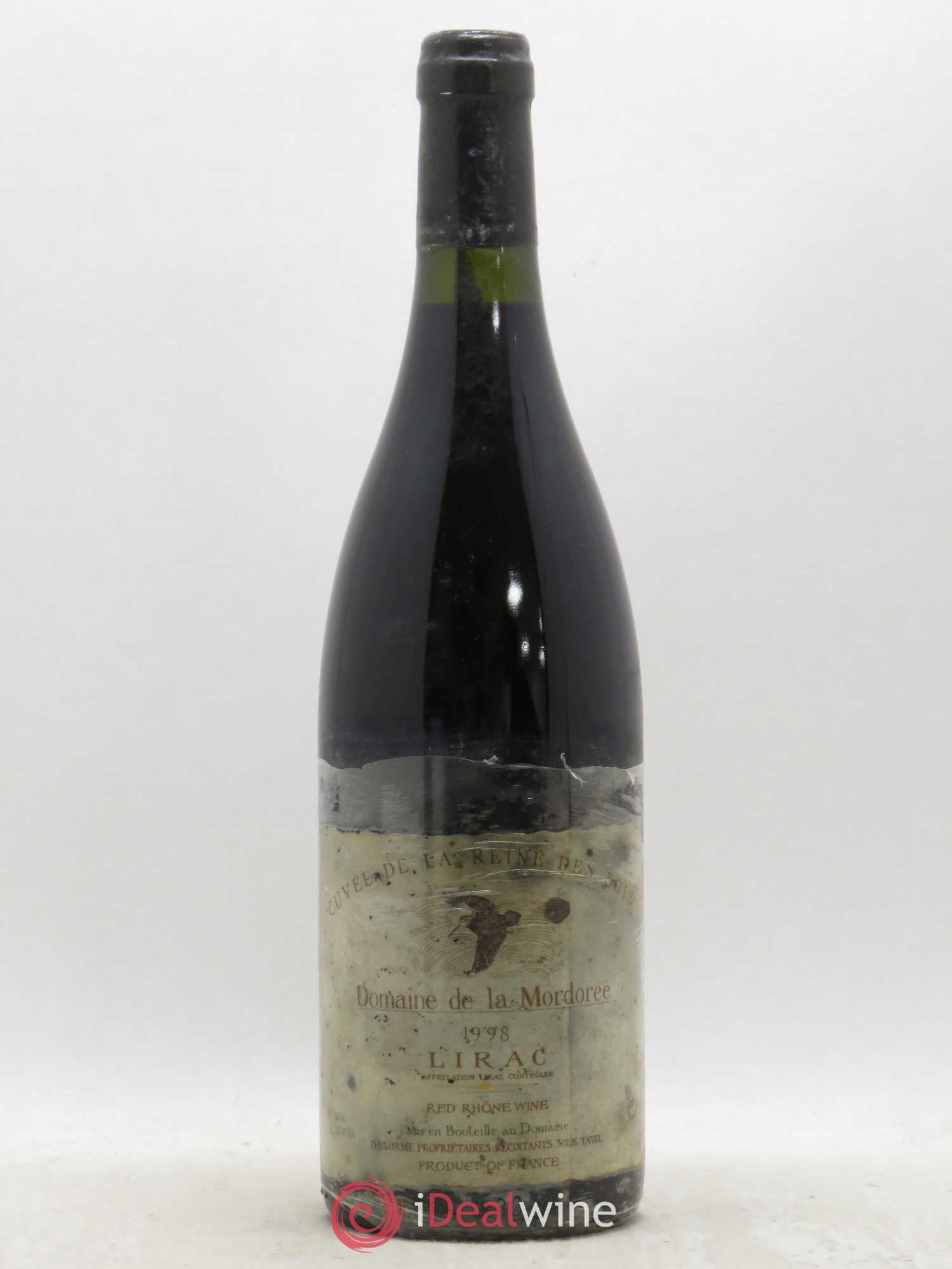 Lirac Cuvée Reine des Bois La Mordorée (Domaine de) 1998 - Lot de 1 bouteille - 0