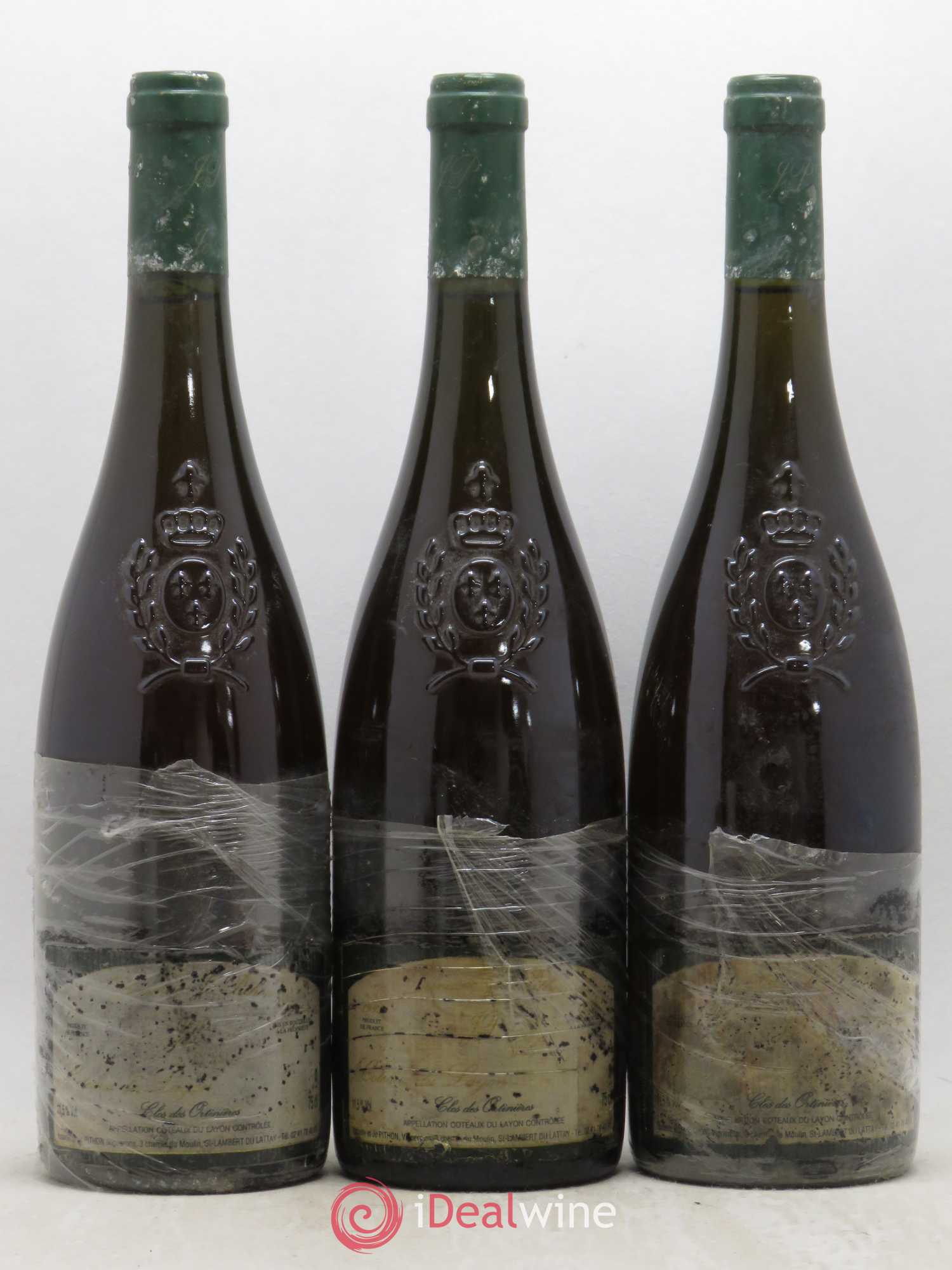 Coteaux du Layon Clos des Ortinieres Jo Pithon 1995 - Lotto di 3 bottiglie - 0