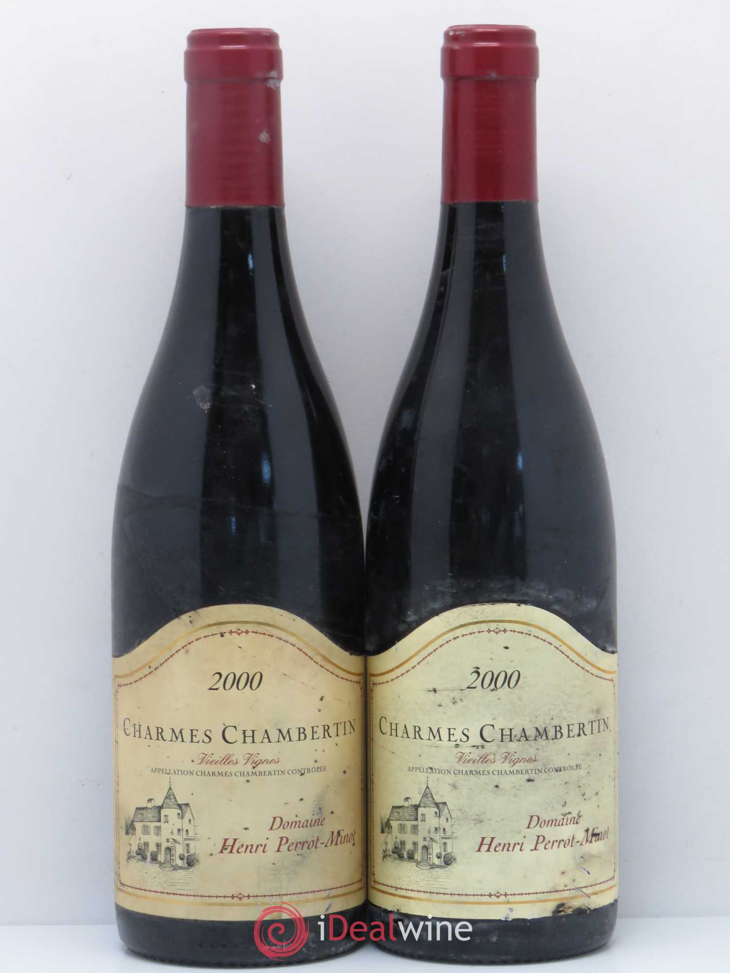 Charmes-Chambertin Grand Cru Vieilles Vignes Perrot-Minot 2000 - Lot de 2 bouteilles - 0
