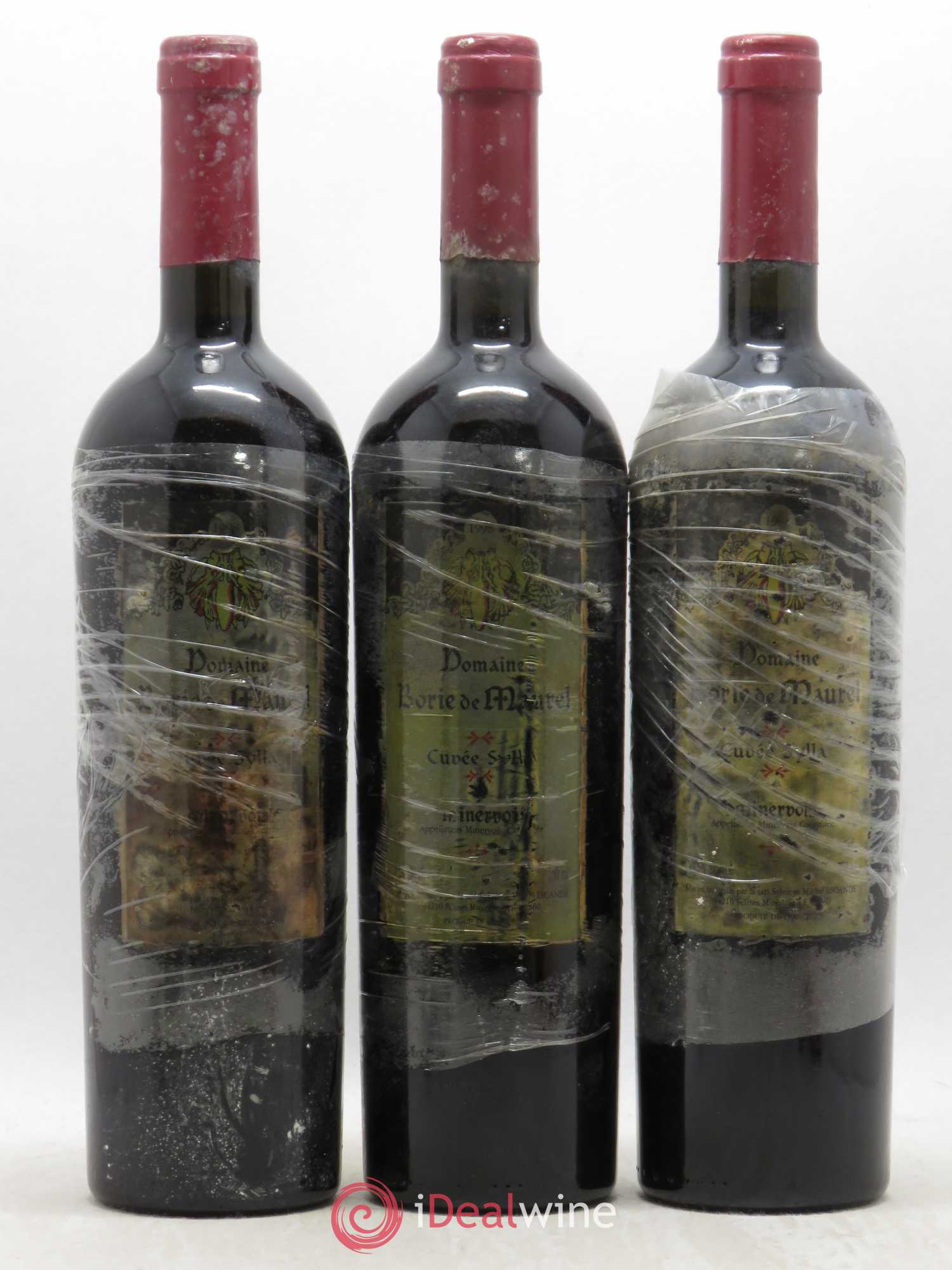 Minervois Cuvée Sylla Borie de Maurel (Domaine) 1998 - Lot de 3 bouteilles - 0