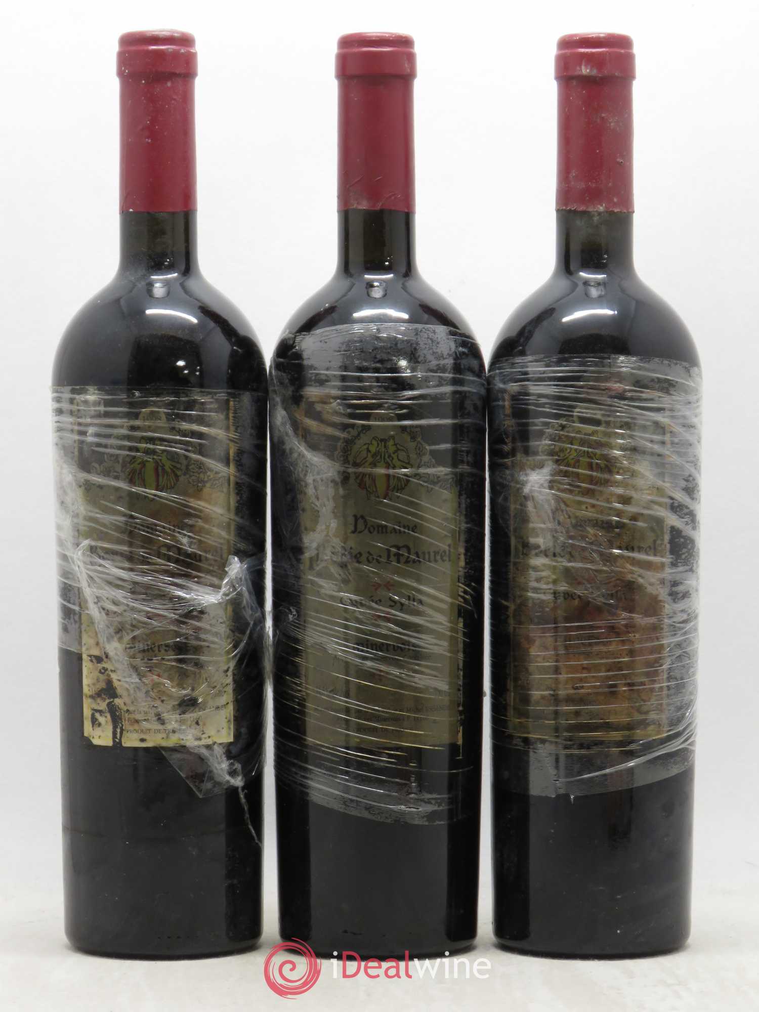 Minervois Cuvée Sylla Borie de Maurel (Domaine) 1998 - Lot de 3 bouteilles - 0