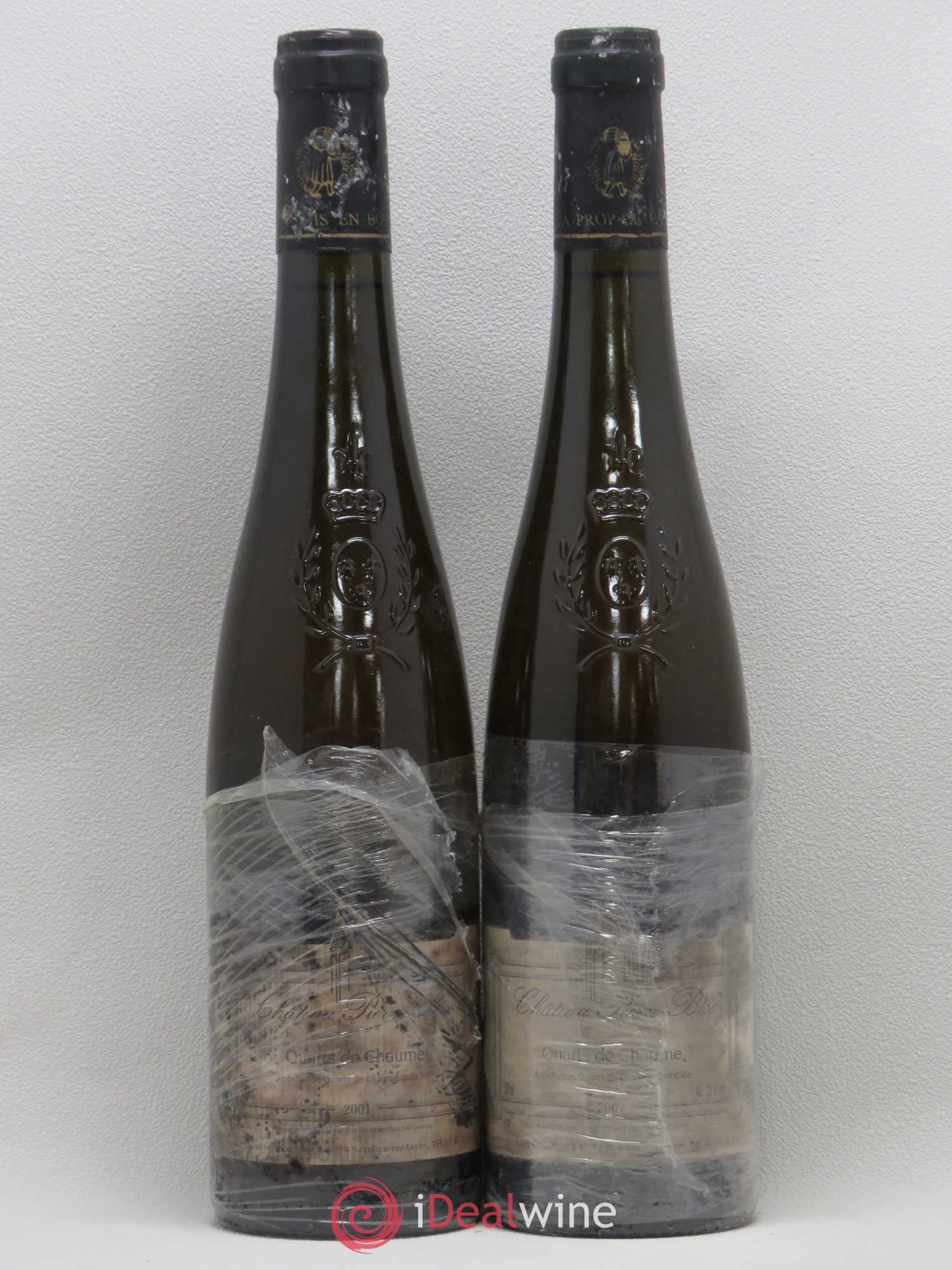 Quarts de Chaume Château Pierre Bise C.Papin 2001 - Lotto di 2 bottiglie - 0