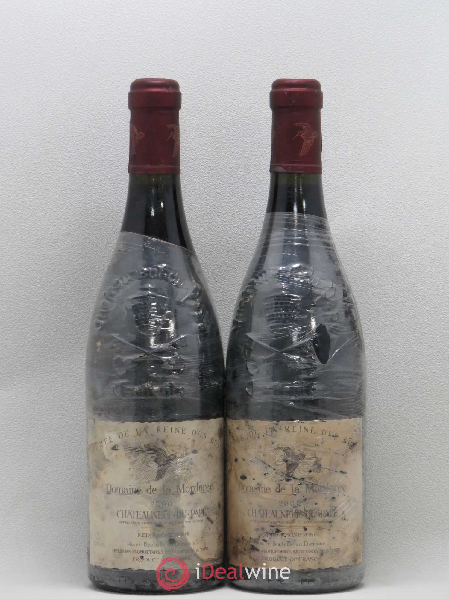 Châteauneuf-du-Pape Cuvée de la Reine des Bois La Mordorée (Domaine de) 2000 - Lot de 2 bouteilles - 0