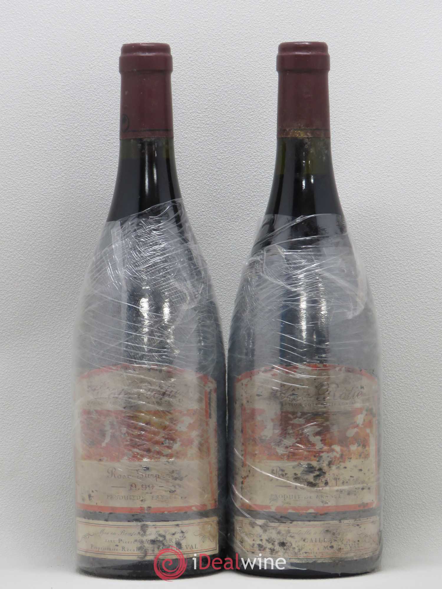 Côte-Rôtie Rose Pourpre Pierre Gaillard 1999 - Lot de 2 bouteilles - 0