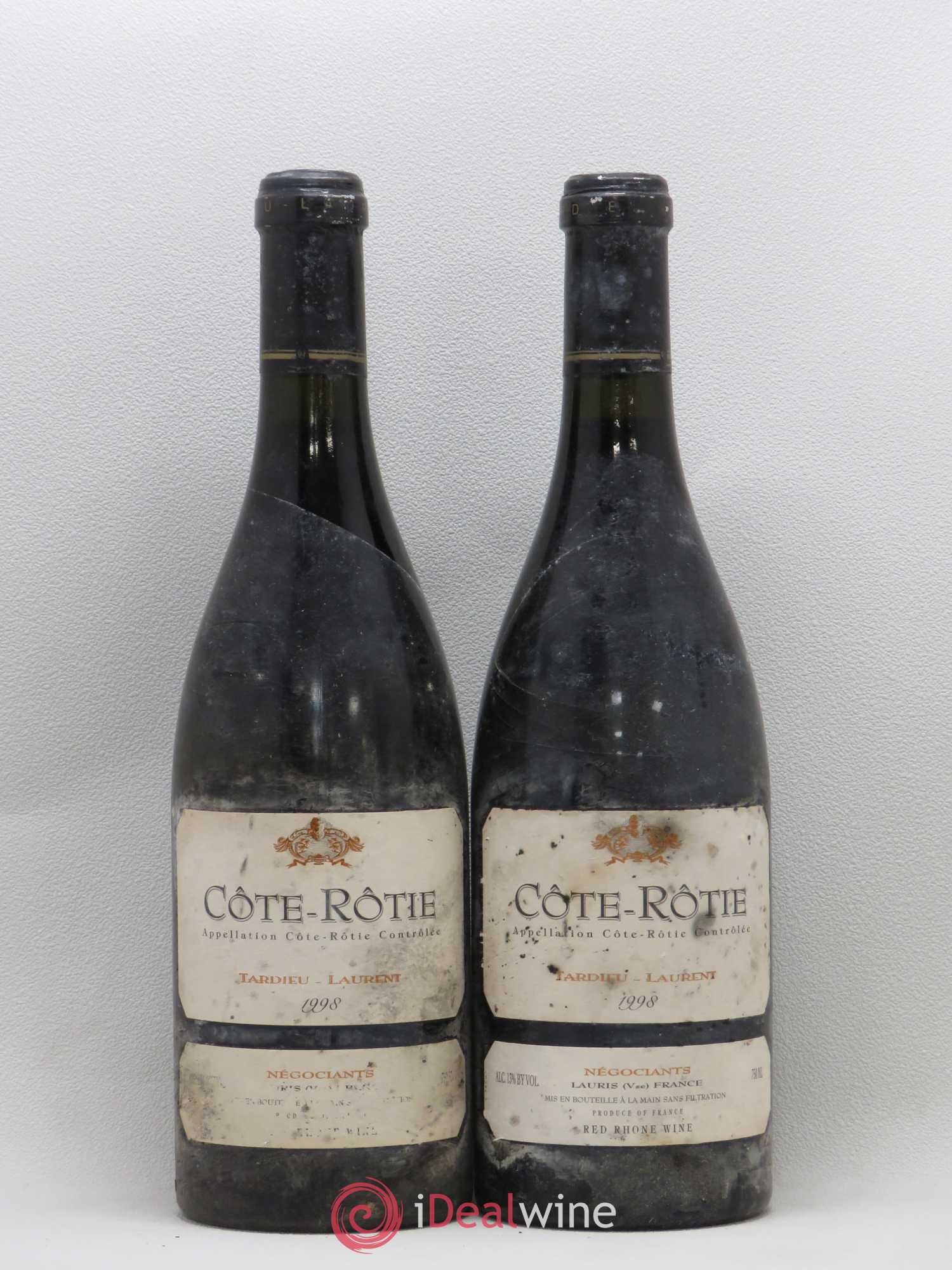 Côte-Rôtie Maison Tardieu-Laurent 1998 - Lot de 2 bouteilles - 0
