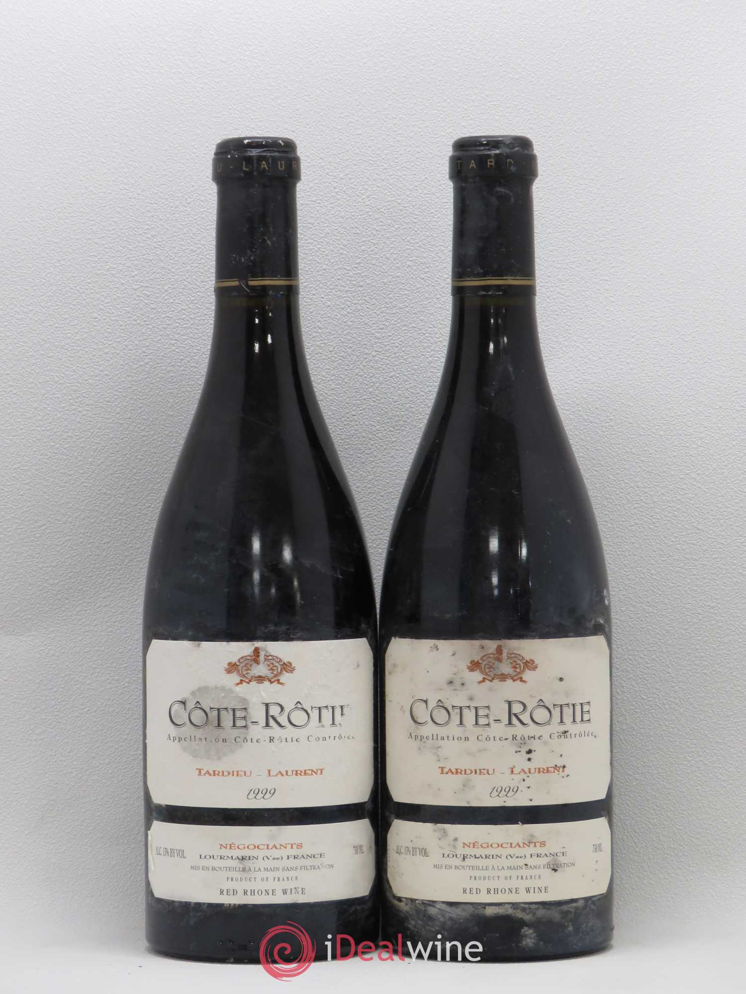 Côte-Rôtie Maison Tardieu-Laurent 1999 - Lot de 2 bouteilles - 0
