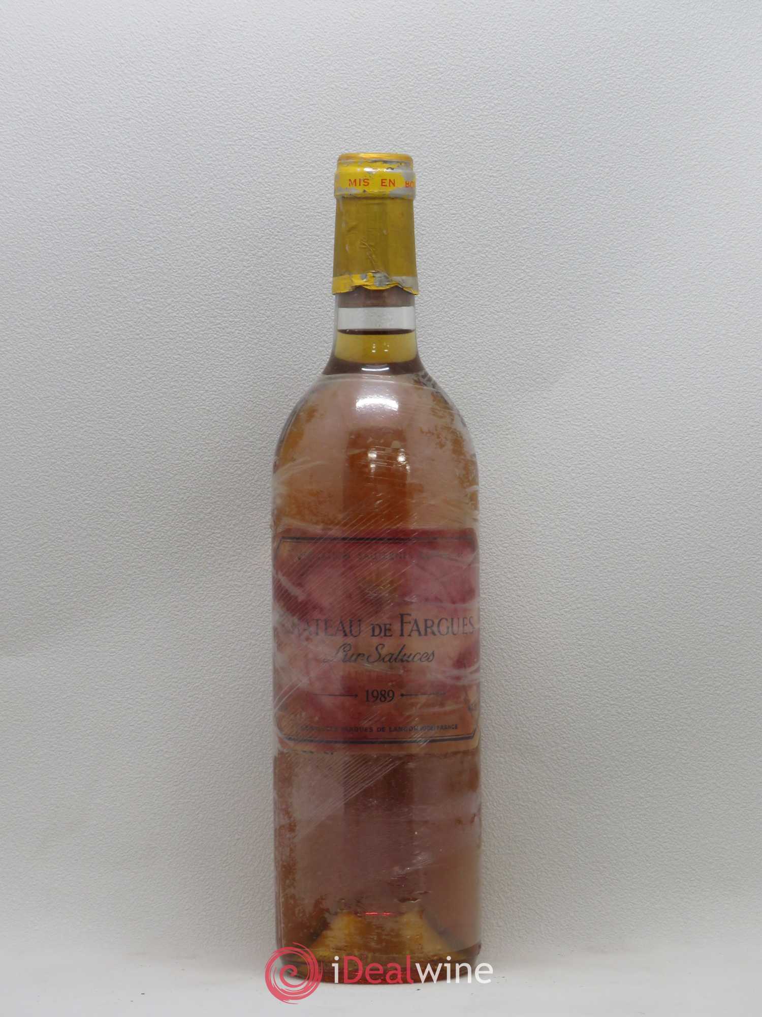 Château de Fargues 1989 - Lotto di 1 bottiglia - 0