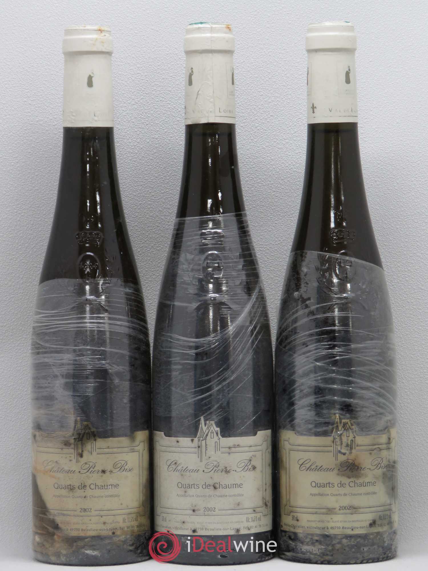 Quarts de Chaume 2002 - Lotto di 3 bottiglie - 0