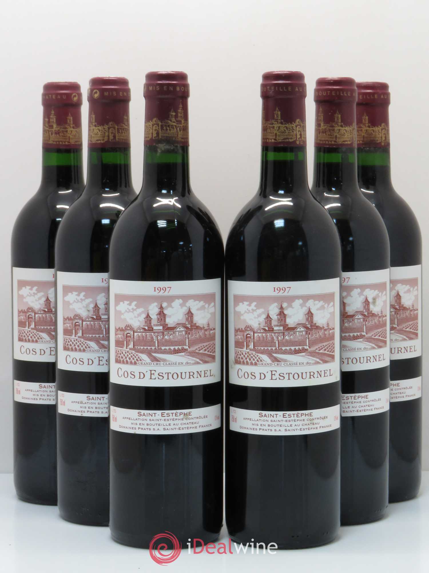 Cos d'Estournel 2ème Grand Cru Classé 1997 - Lot de 6 bouteilles - 0