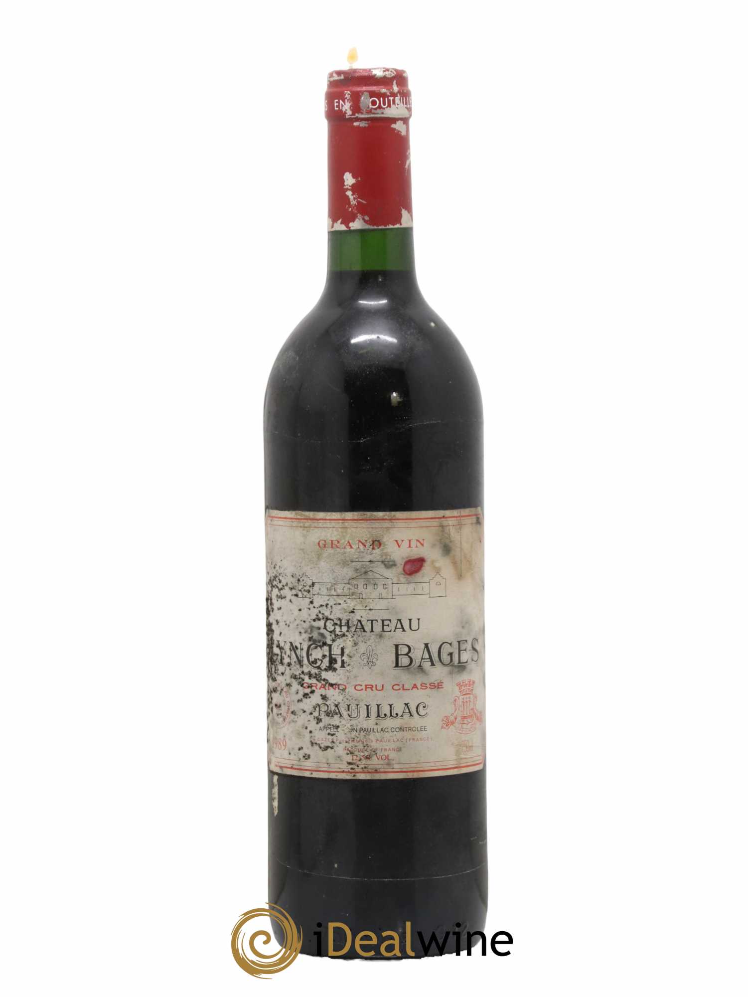 Château Lynch Bages 5ème Grand Cru Classé 1989 - Lot de 1 bouteille - 0