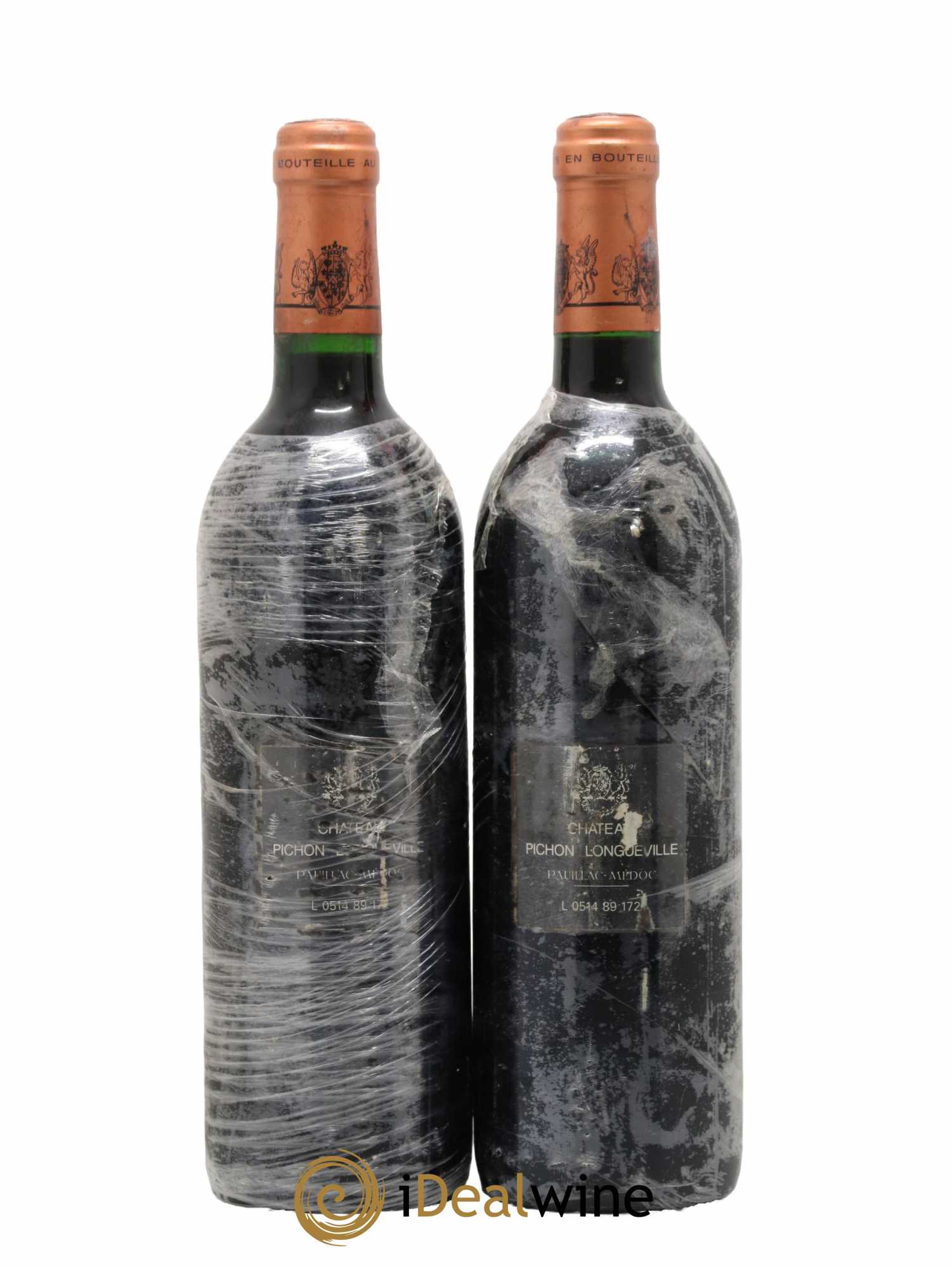 Pichon Longueville Baron 2ème Grand Cru Classé 1989 - Lot de 2 bouteilles - 1