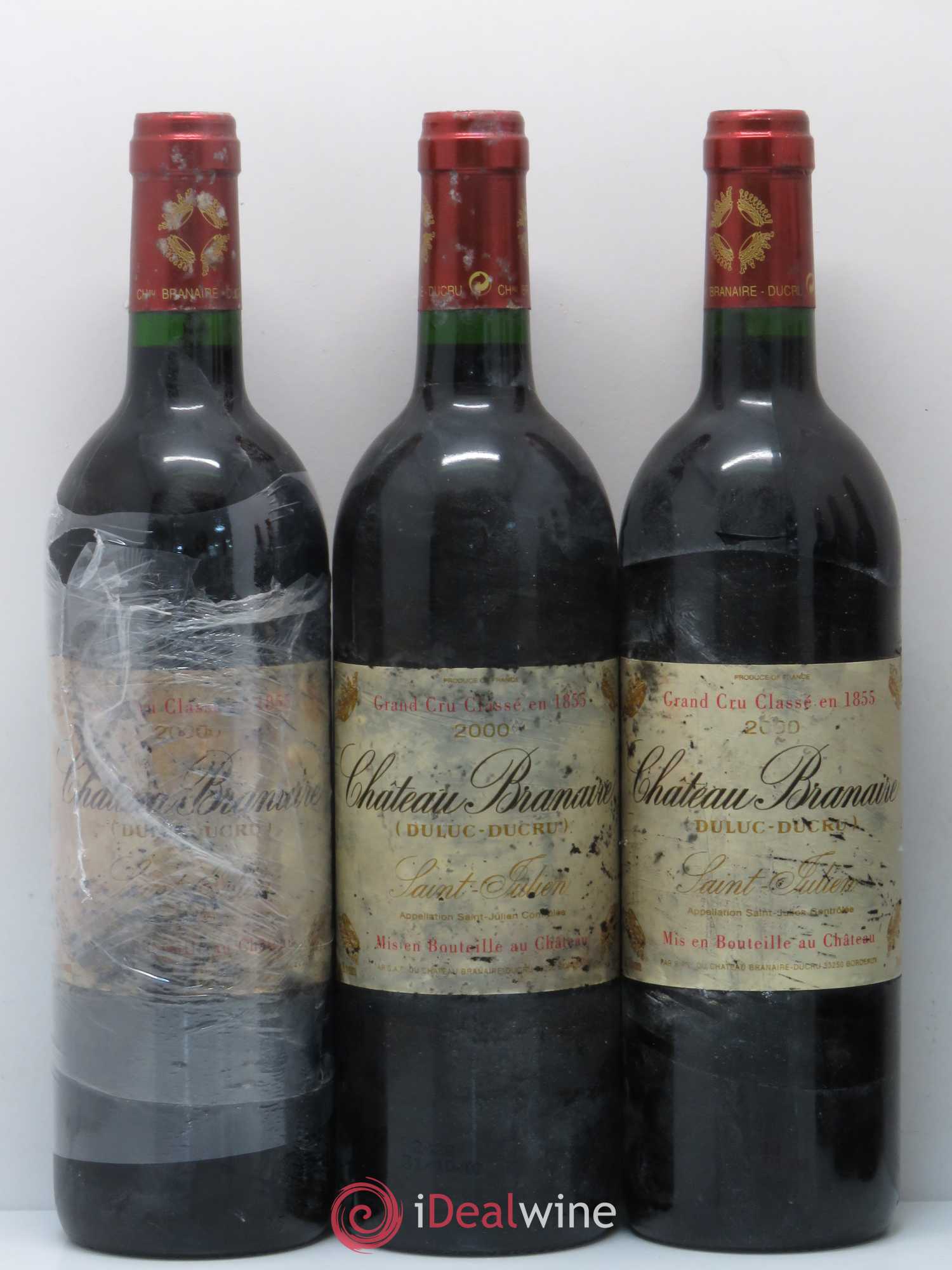 Château Branaire Ducru 4ème Grand Cru Classé 2000 - Lot de 6 bouteilles - 1