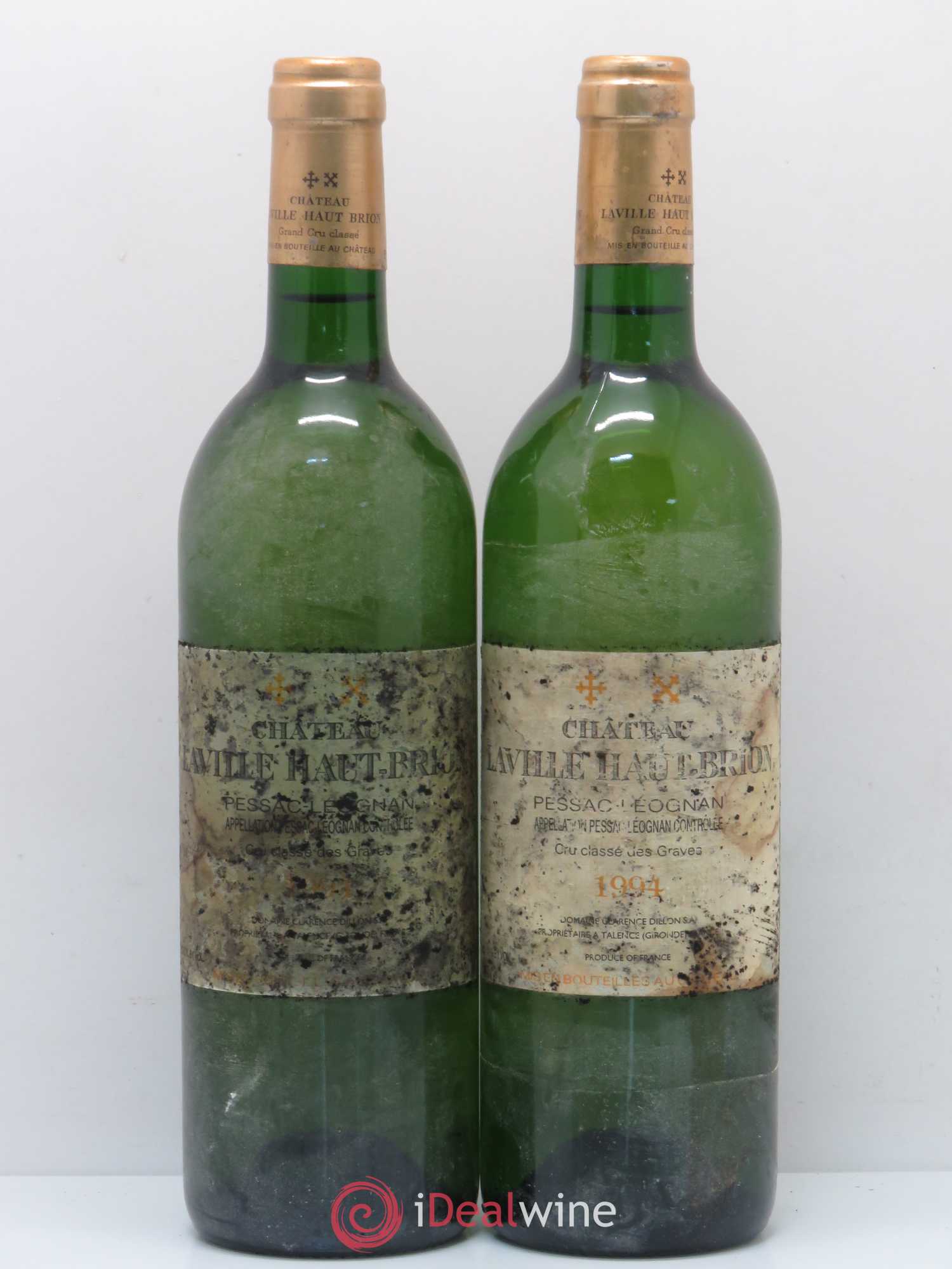 Château Laville Haut-Brion Cru Classé de Graves 1994 - Lot de 2 bouteilles - 0
