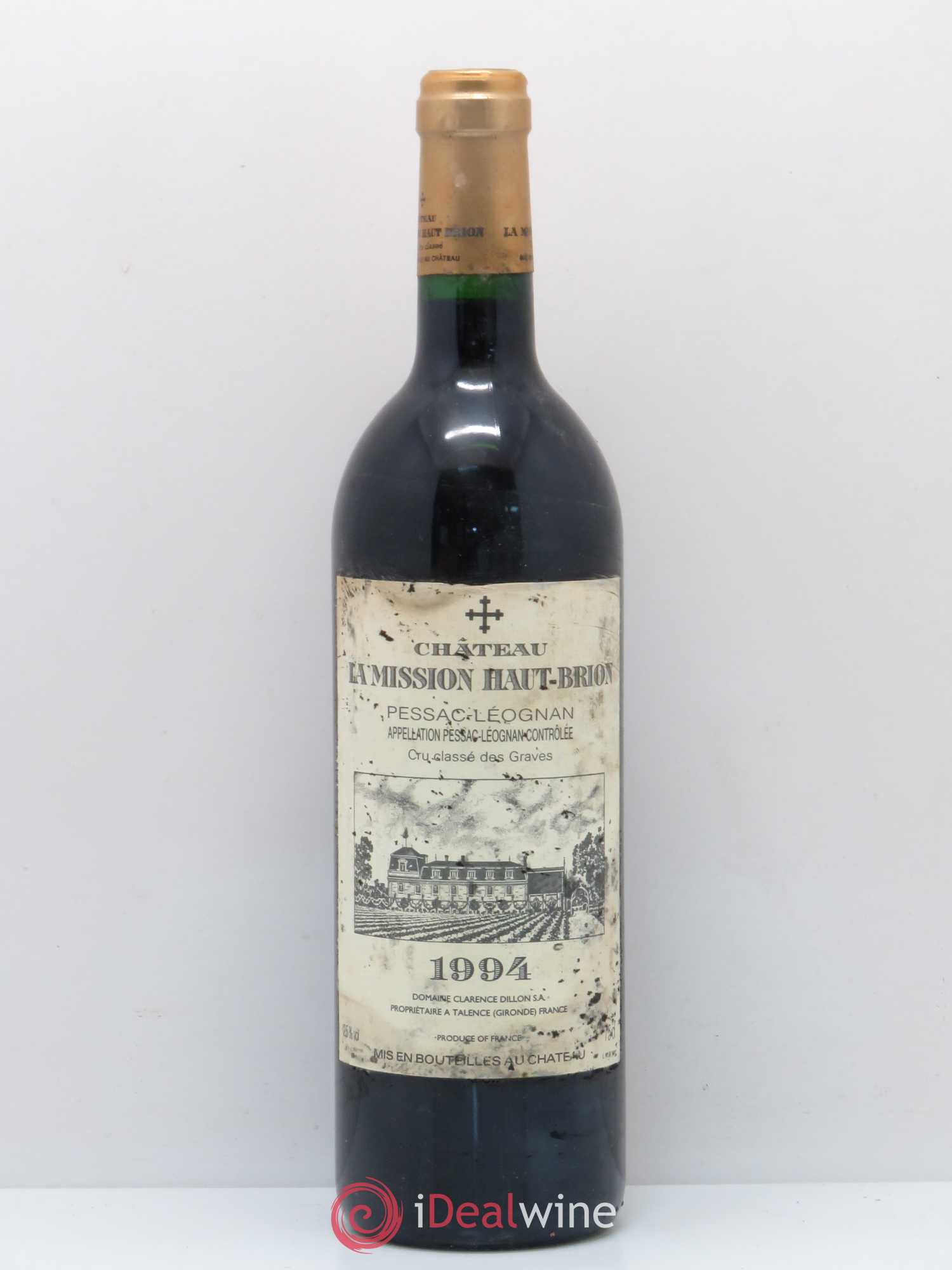 Château la Mission Haut-Brion Cru Classé de Graves 1994 - Lot de 1 bouteille - 0