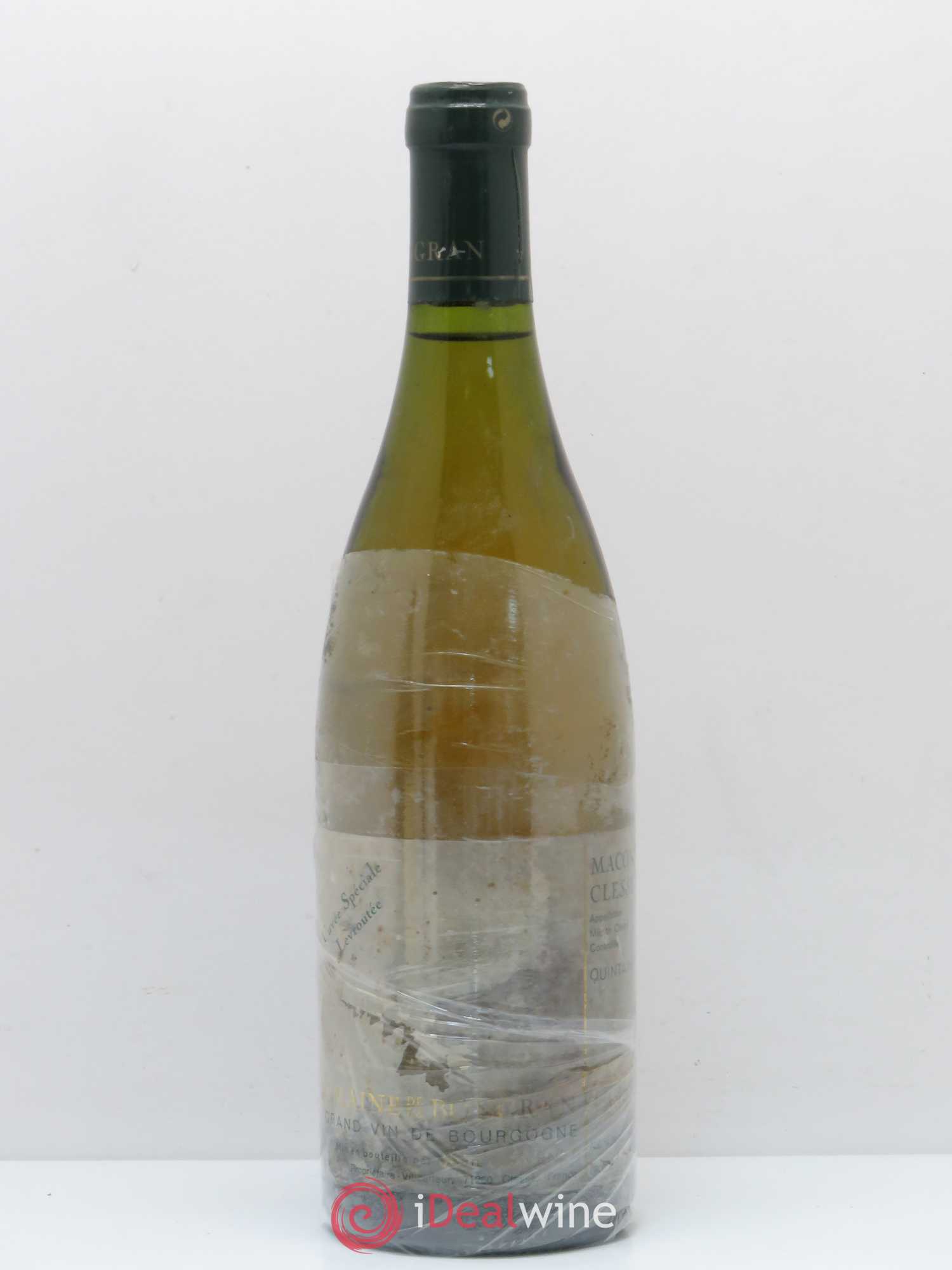 Mâcon Clessé Levroutée Domaine Bongran J.Thevenet 1995 - Posten von 1 Flasche - 0