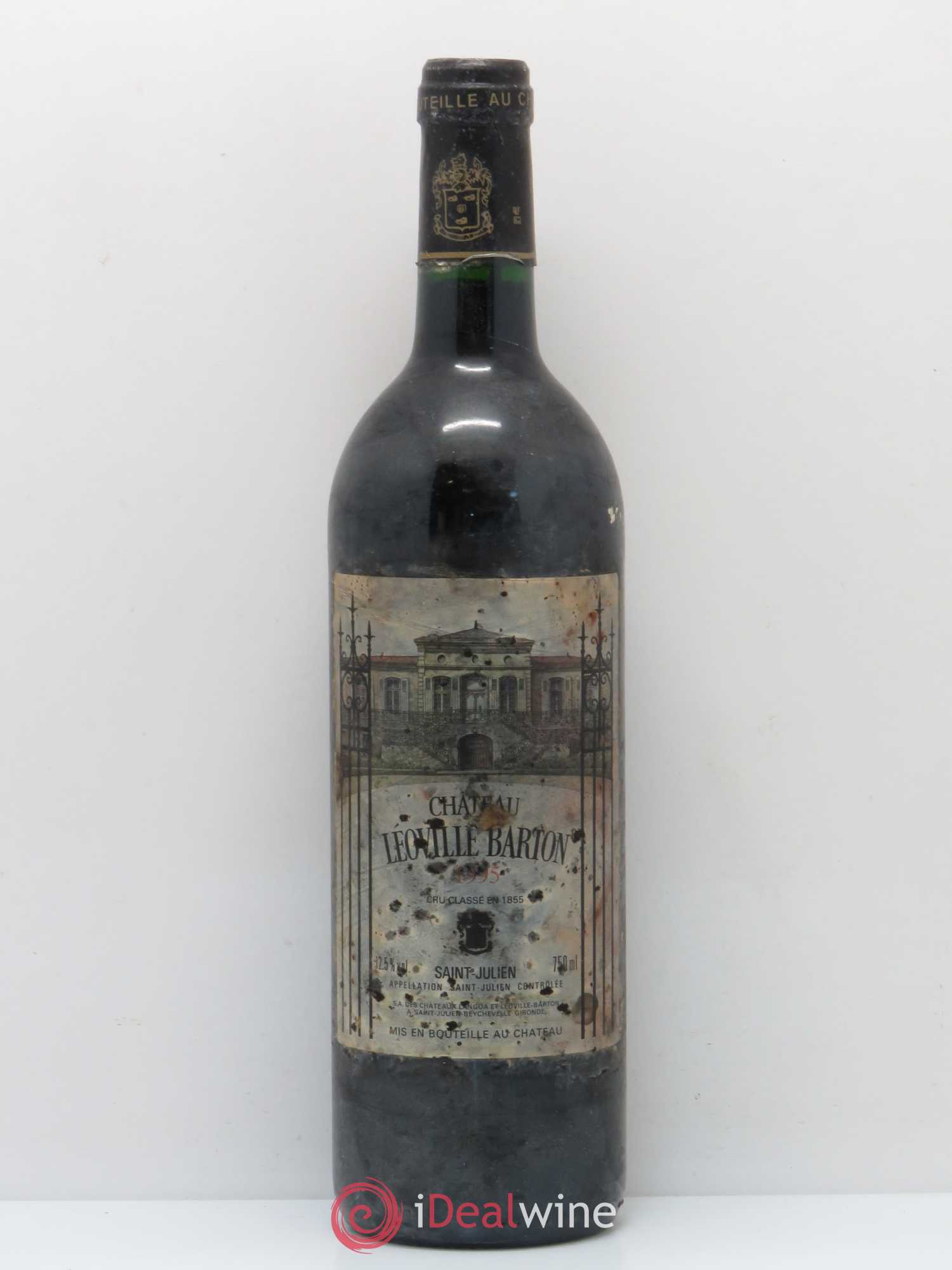 Château Léoville Barton 2ème Grand Cru Classé 1995 - Lot de 1 bouteille - 0