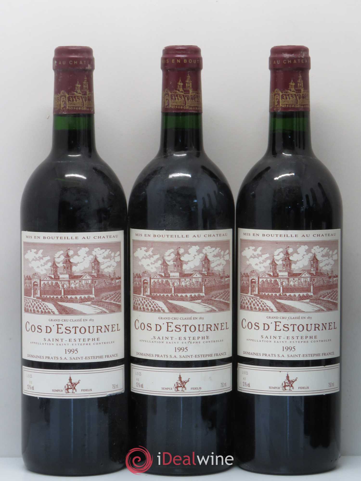 Cos d'Estournel 2ème Grand Cru Classé 1995 - Lot de 6 bouteilles - 2