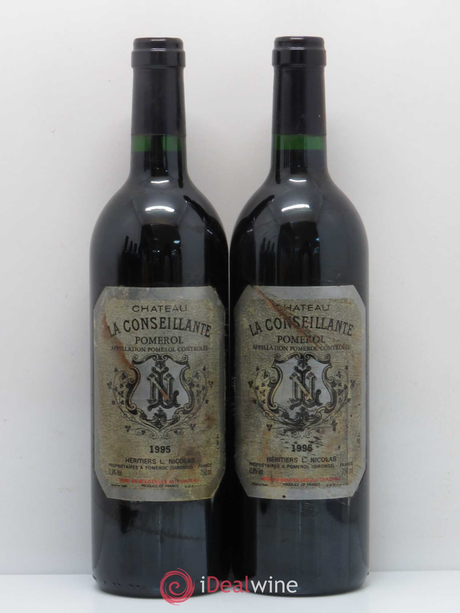 Château la Conseillante 1995 - Lot de 5 bouteilles - 2