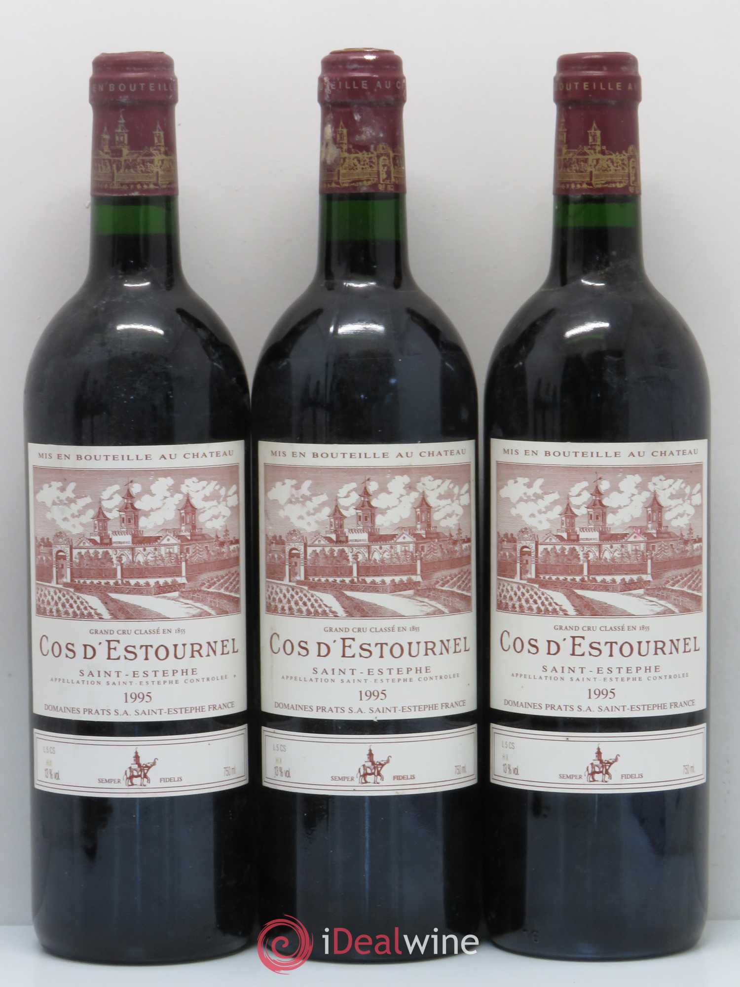 Cos d'Estournel 2ème Grand Cru Classé 1995 - Lot de 6 bouteilles - 2