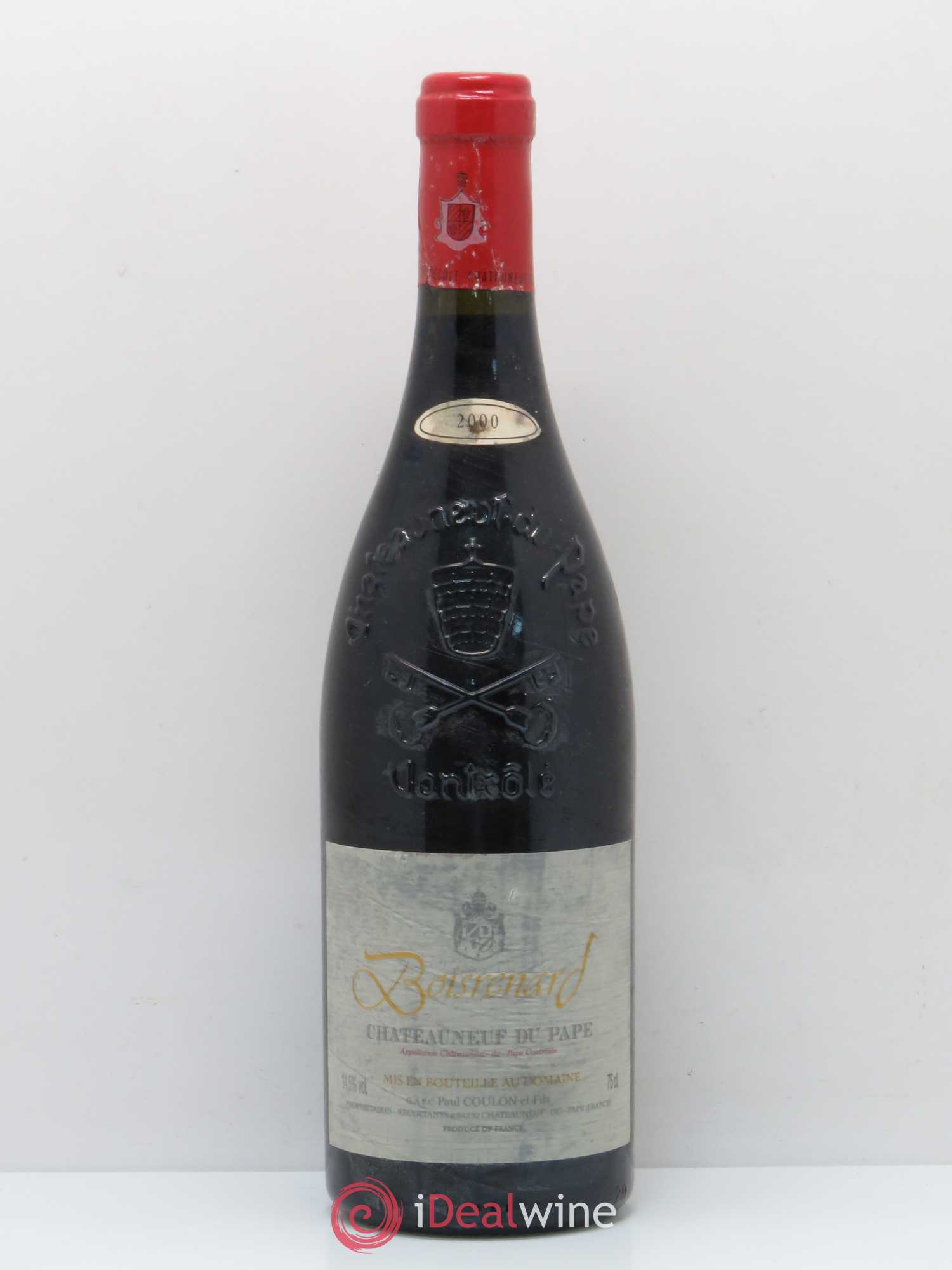 Châteauneuf-du-Pape Cuvée Boisrenard Beaurenard (Domaine de) 2000 - Lot de 1 bouteille - 0