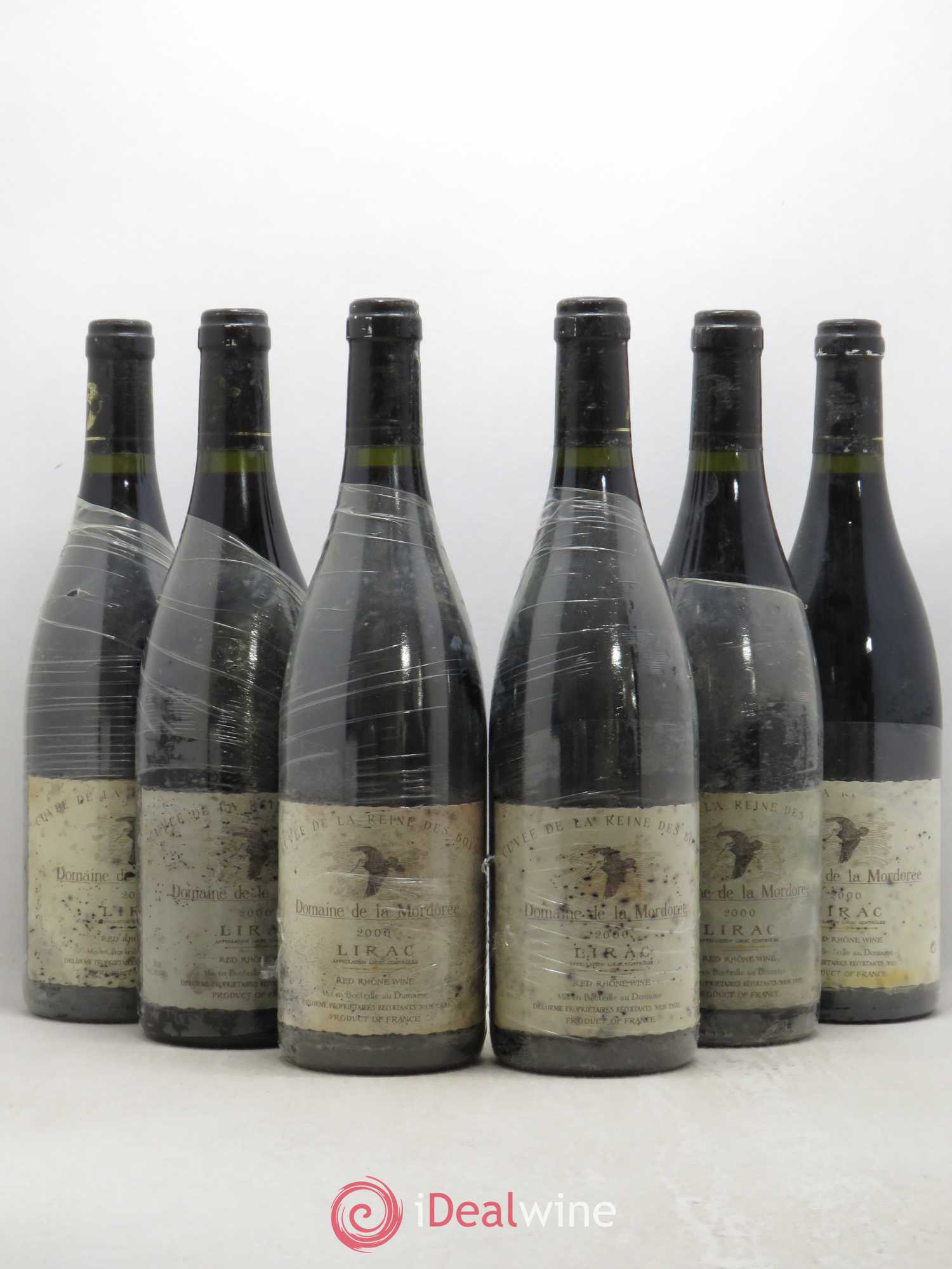Lirac Cuvée Reine des Bois La Mordorée (Domaine de) 2000 - Lot de 6 bouteilles - 0