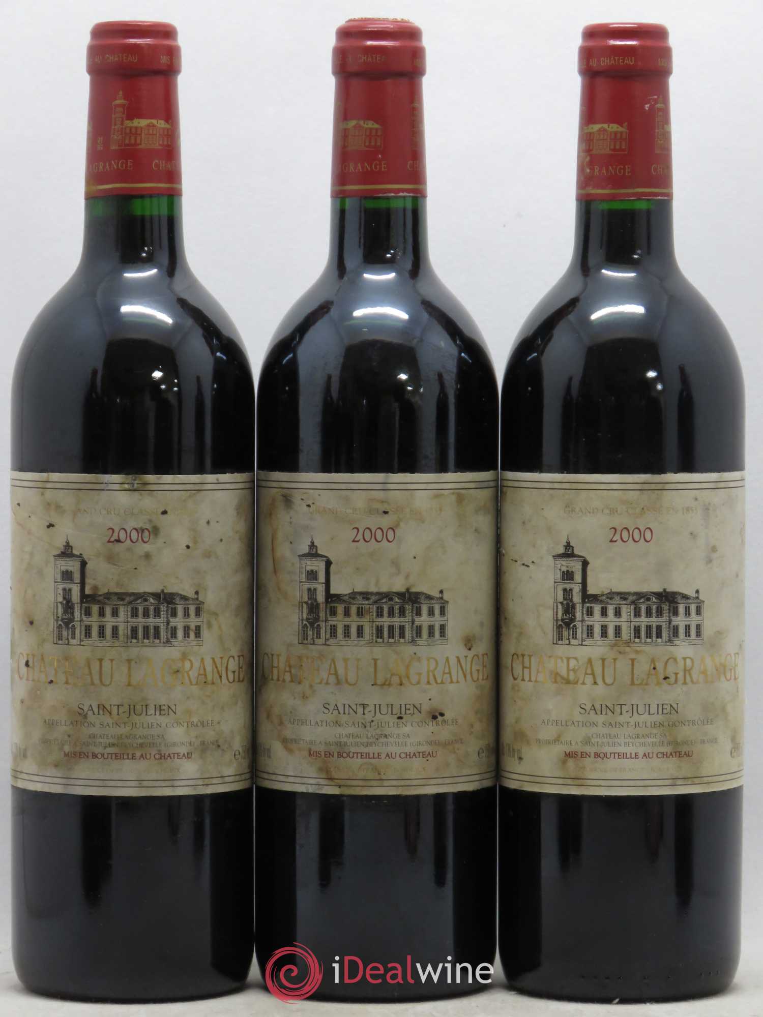 Château Lagrange 3ème Grand Cru Classé 2000 - Lot de 6 bouteilles - 1