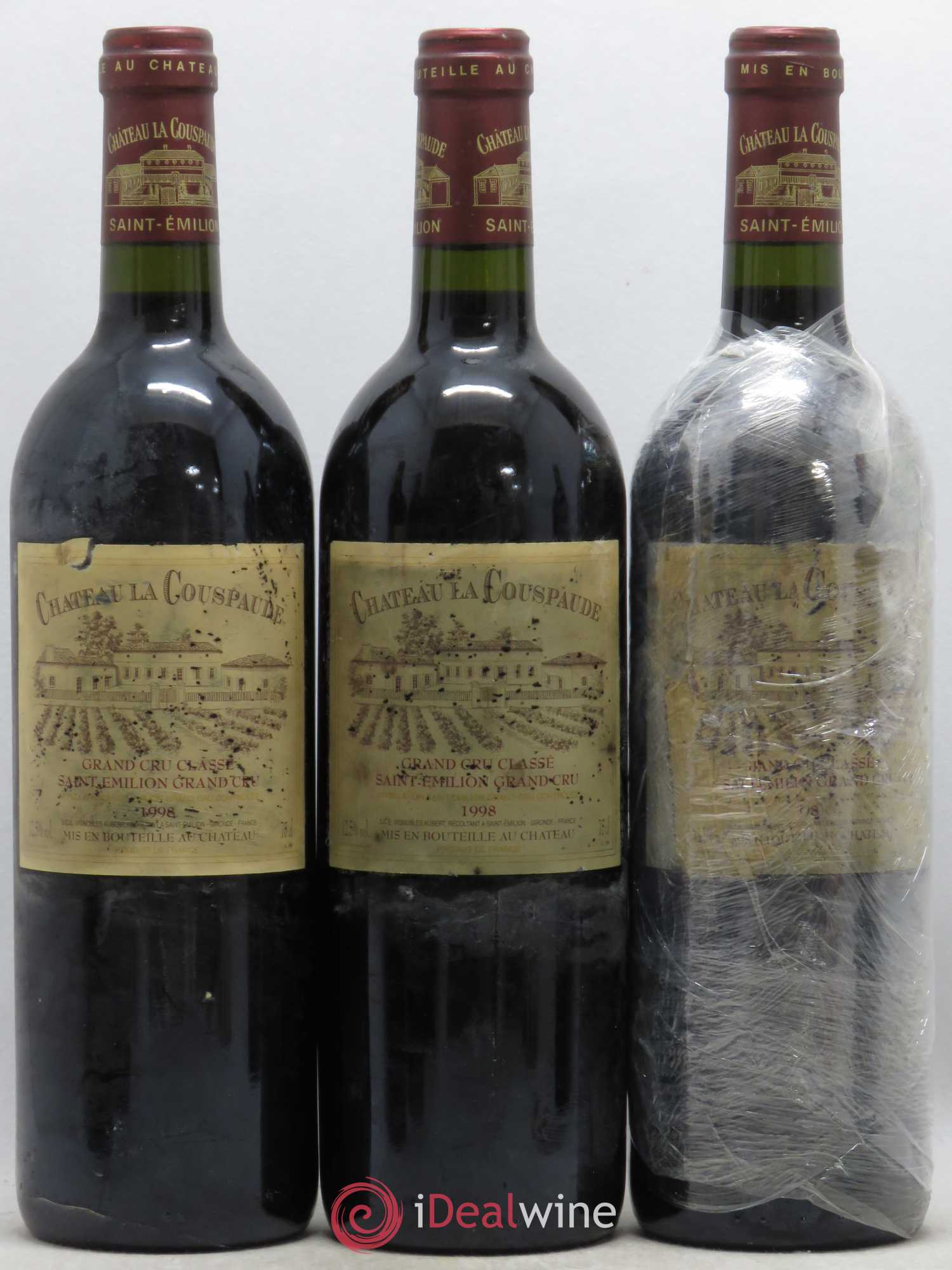 Château la Couspaude Grand Cru Classé 1998 - Lot de 6 bouteilles - 2