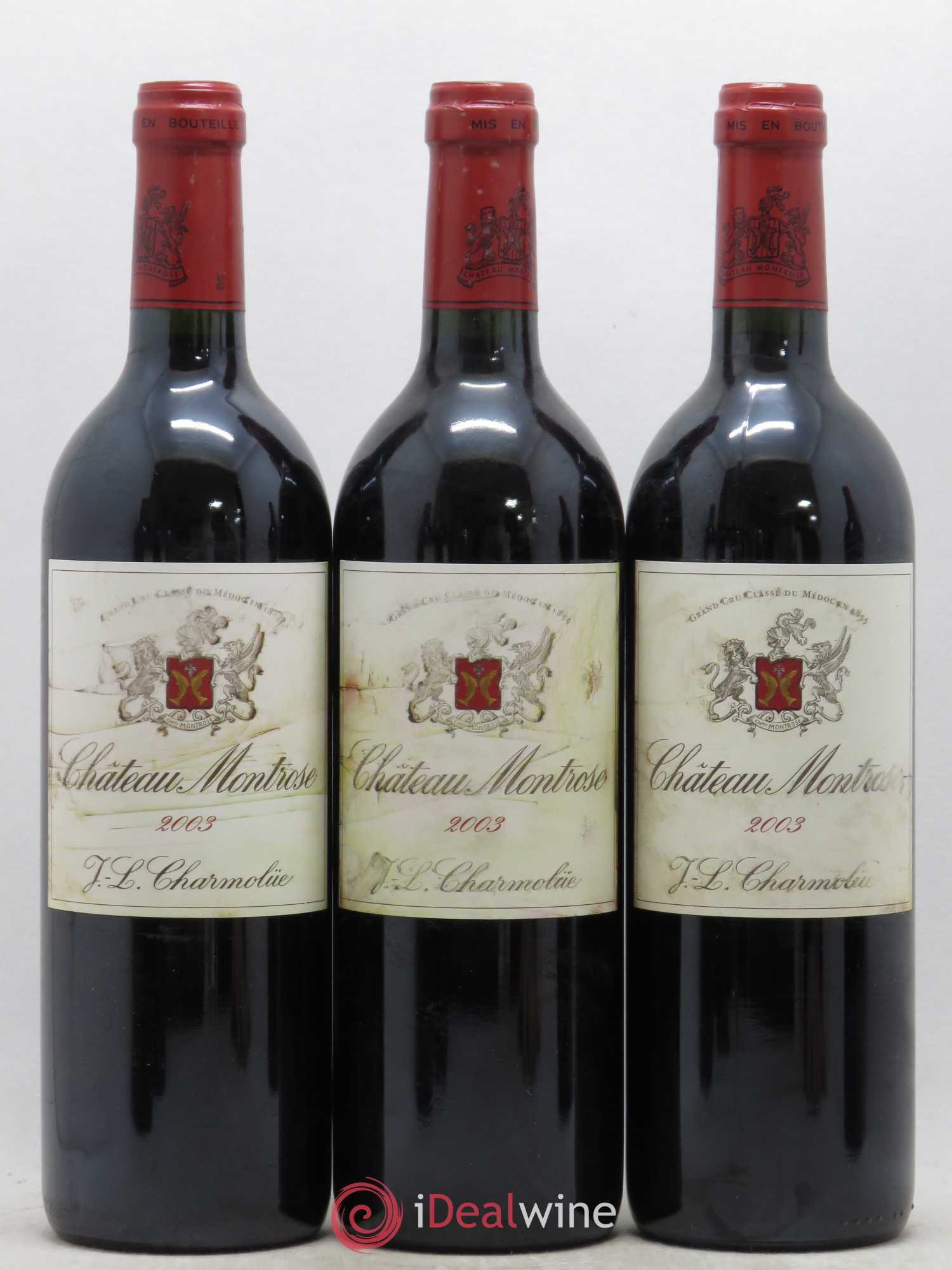 Château Montrose 2ème Grand Cru Classé 2003 - Lot de 6 bouteilles - 2