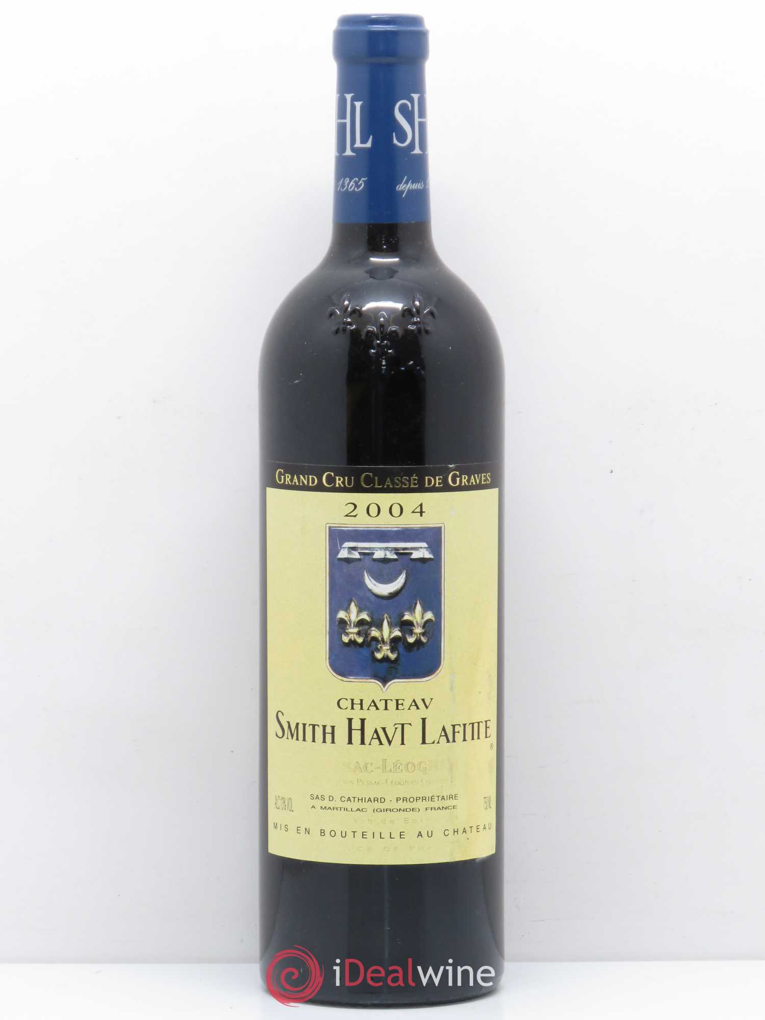 Château Smith Haut Lafitte Cru Classé de Graves 2004 - Lot de 1 bouteille - 0
