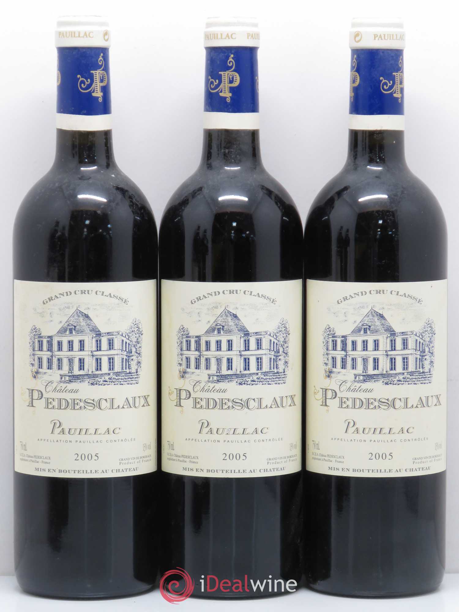 Château Pedesclaux 5ème Grand Cru Classé 2005 - Lot de 5 bouteilles - 1
