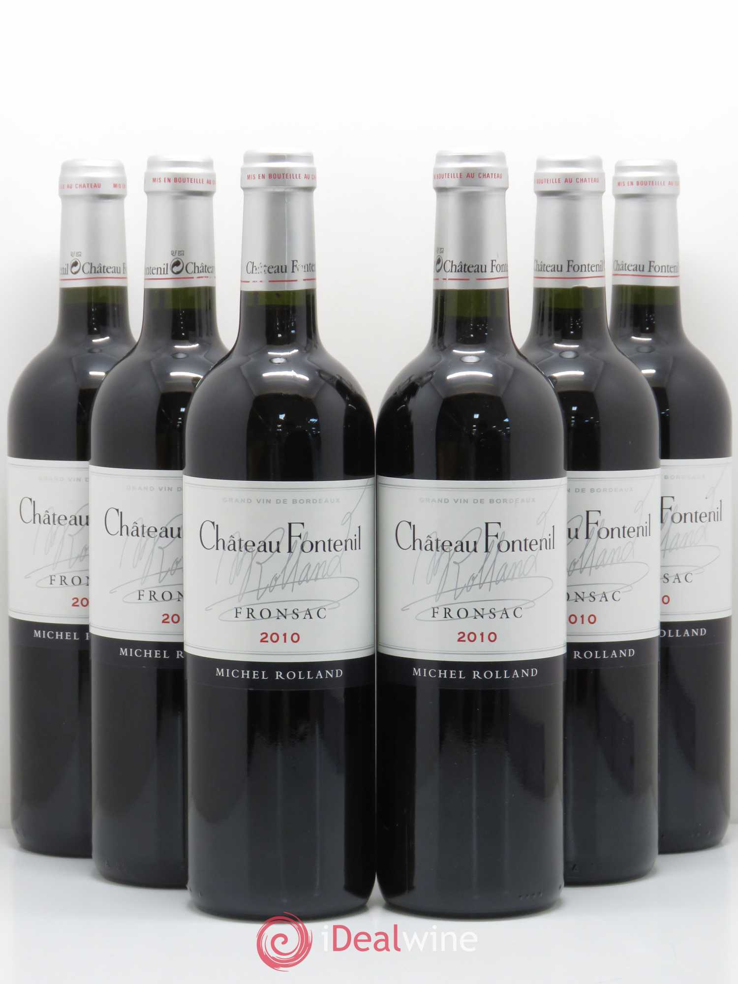 Château Fontenil 2010 - Lot de 6 bouteilles - 0