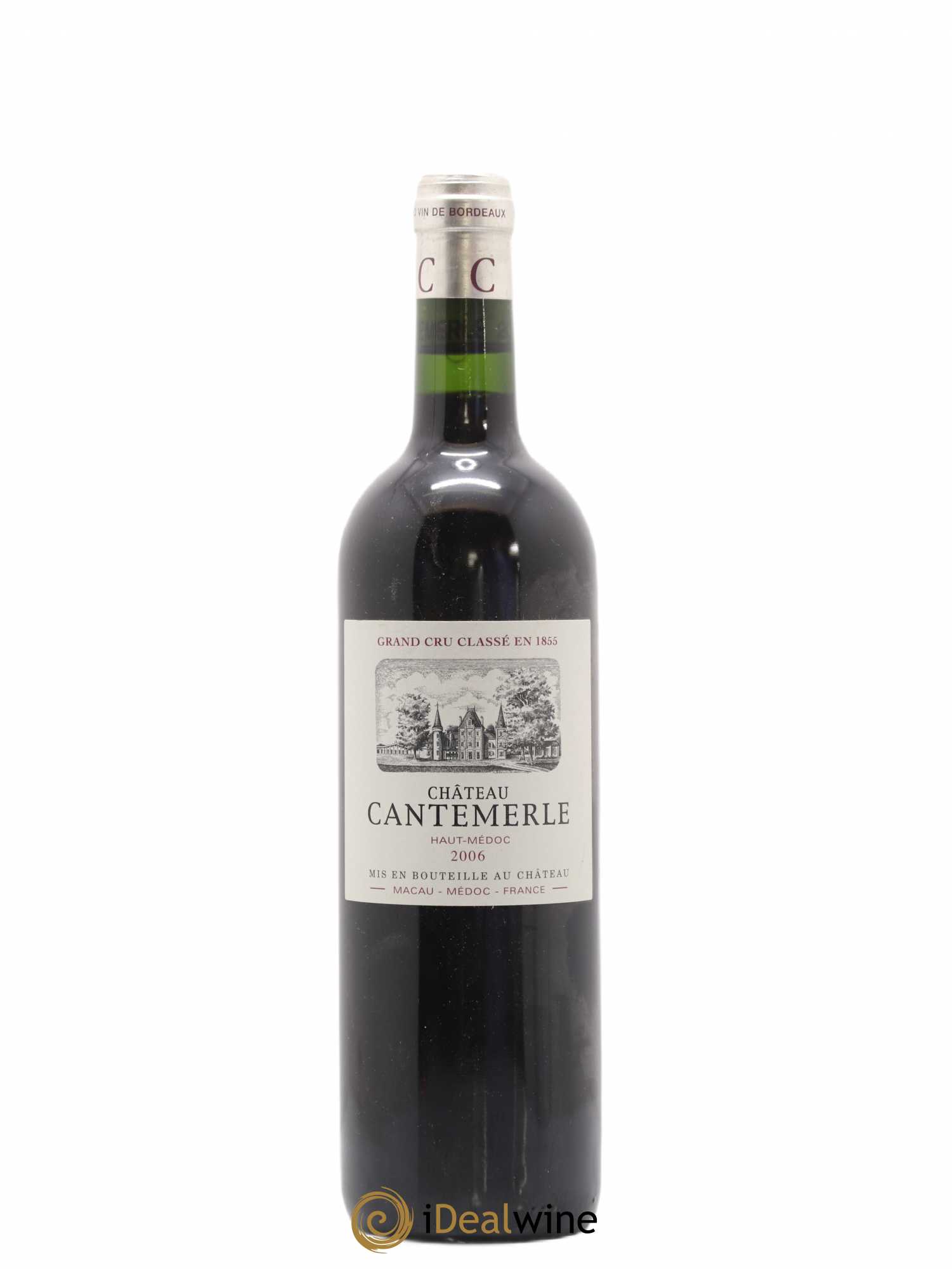 Château Cantemerle 5ème Grand Cru Classé 2006 - Lot de 1 bouteille - 0