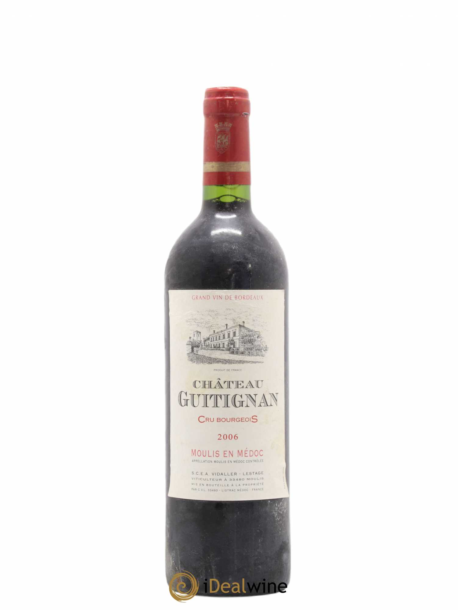 Moulis en Médoc Château Guitignan 2006 - Posten von 1 Flasche - 0