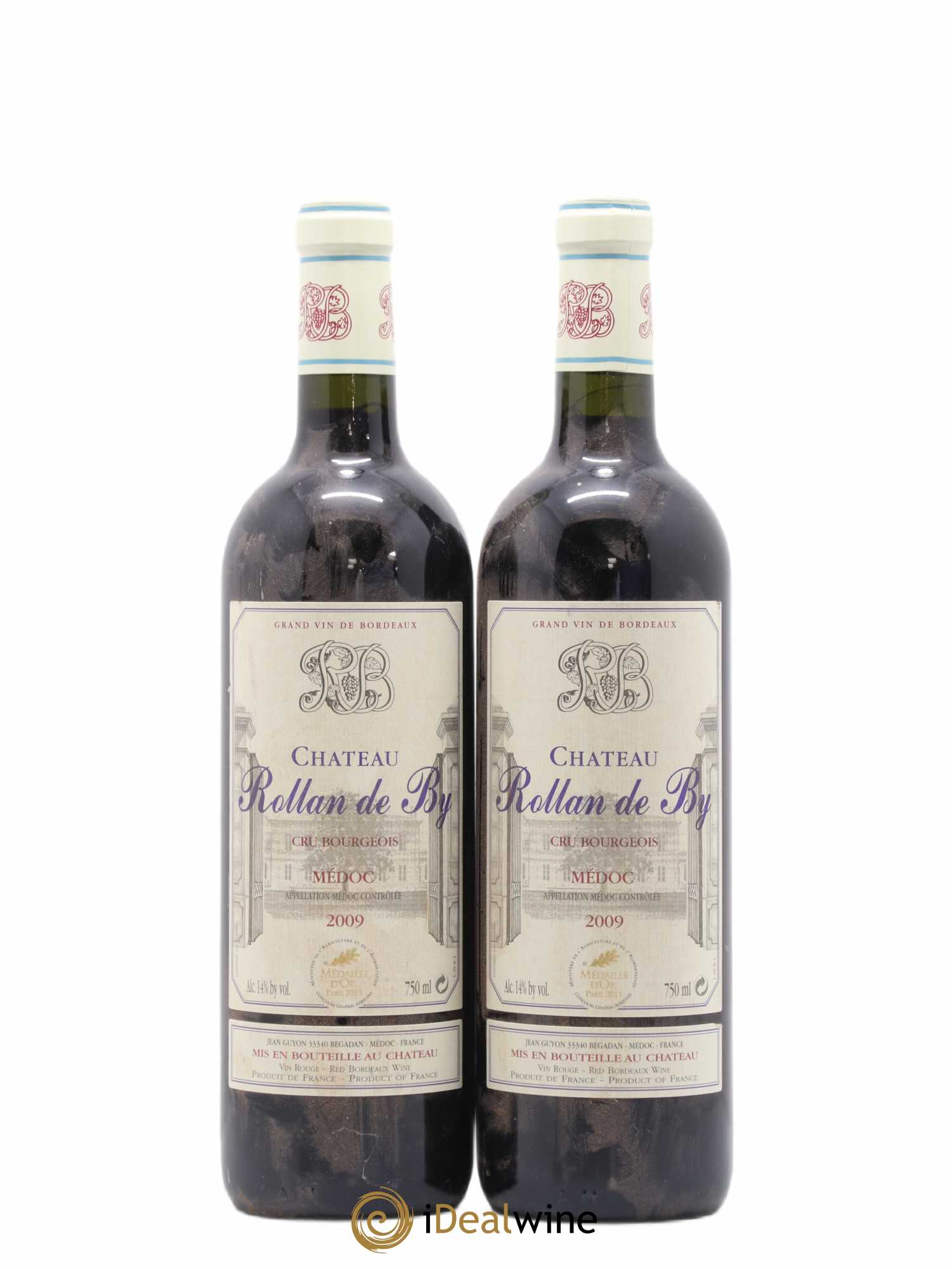 Château Rollan de By Cru Bourgeois 2009 - Lot de 2 bouteilles - 0