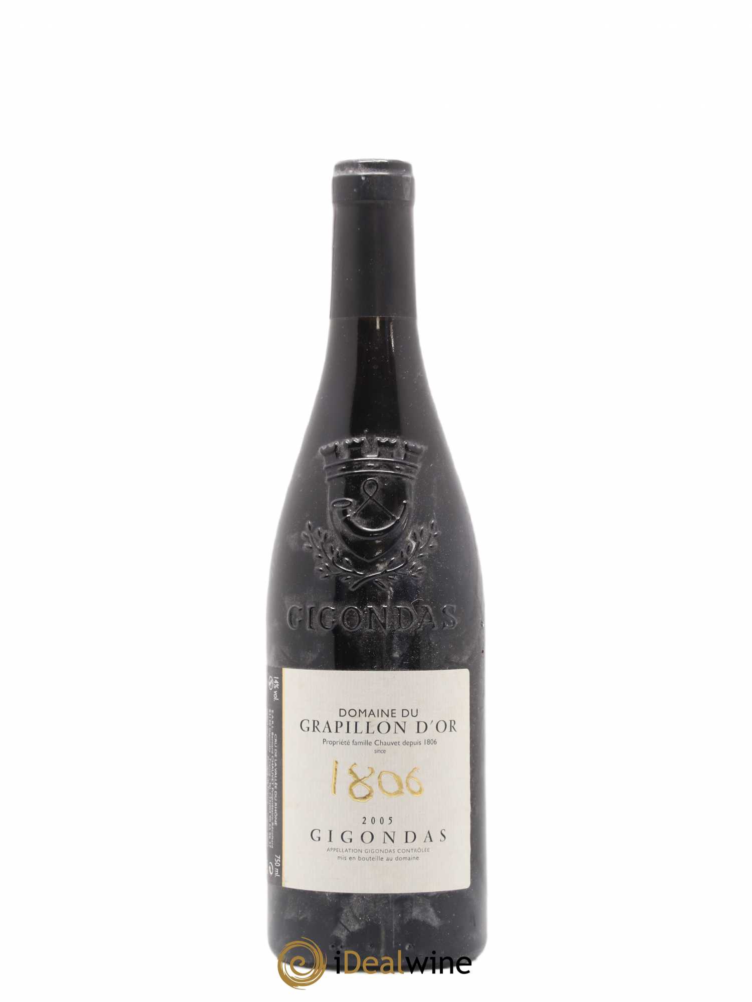 Gigondas 1806 Domaine du Grapillon d'Or 2005 - Lot de 1 bouteille - 0