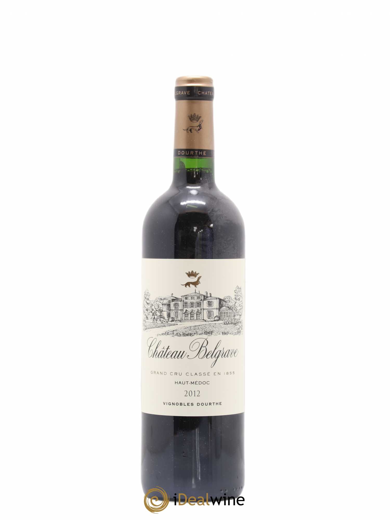 Château Belgrave 5ème Grand Cru Classé 2012 - Lot de 1 bouteille - 0