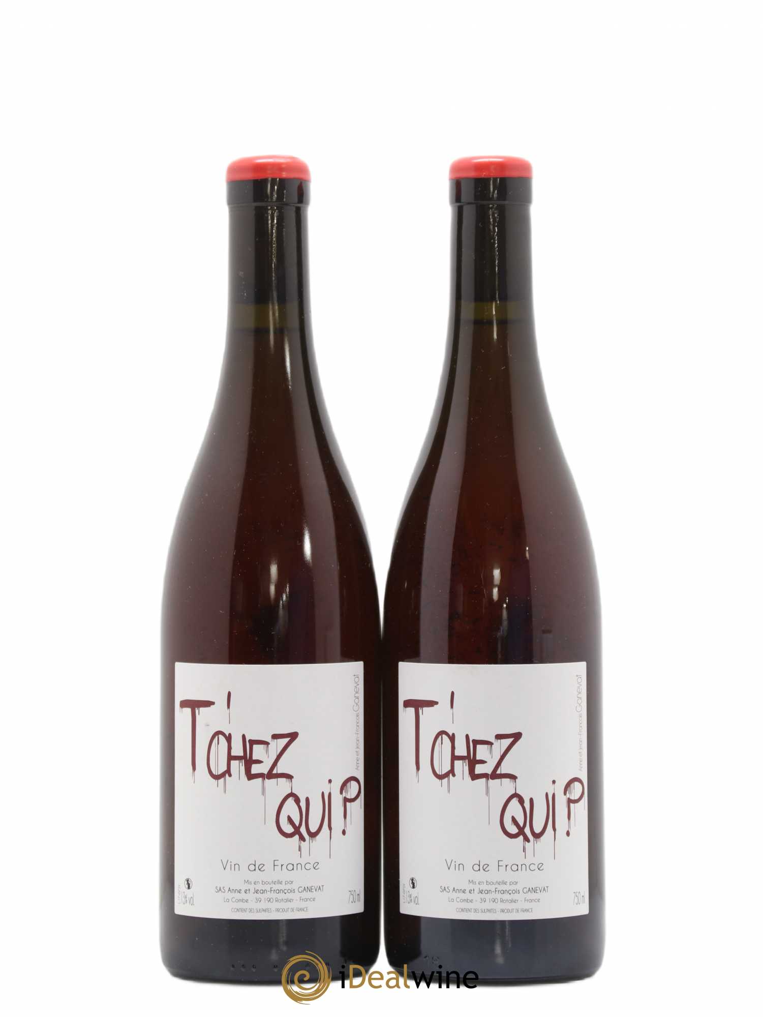 Vin de France T chez qui Anne et Jean François Ganevat 2017 - Lot de 2 bouteilles - 0