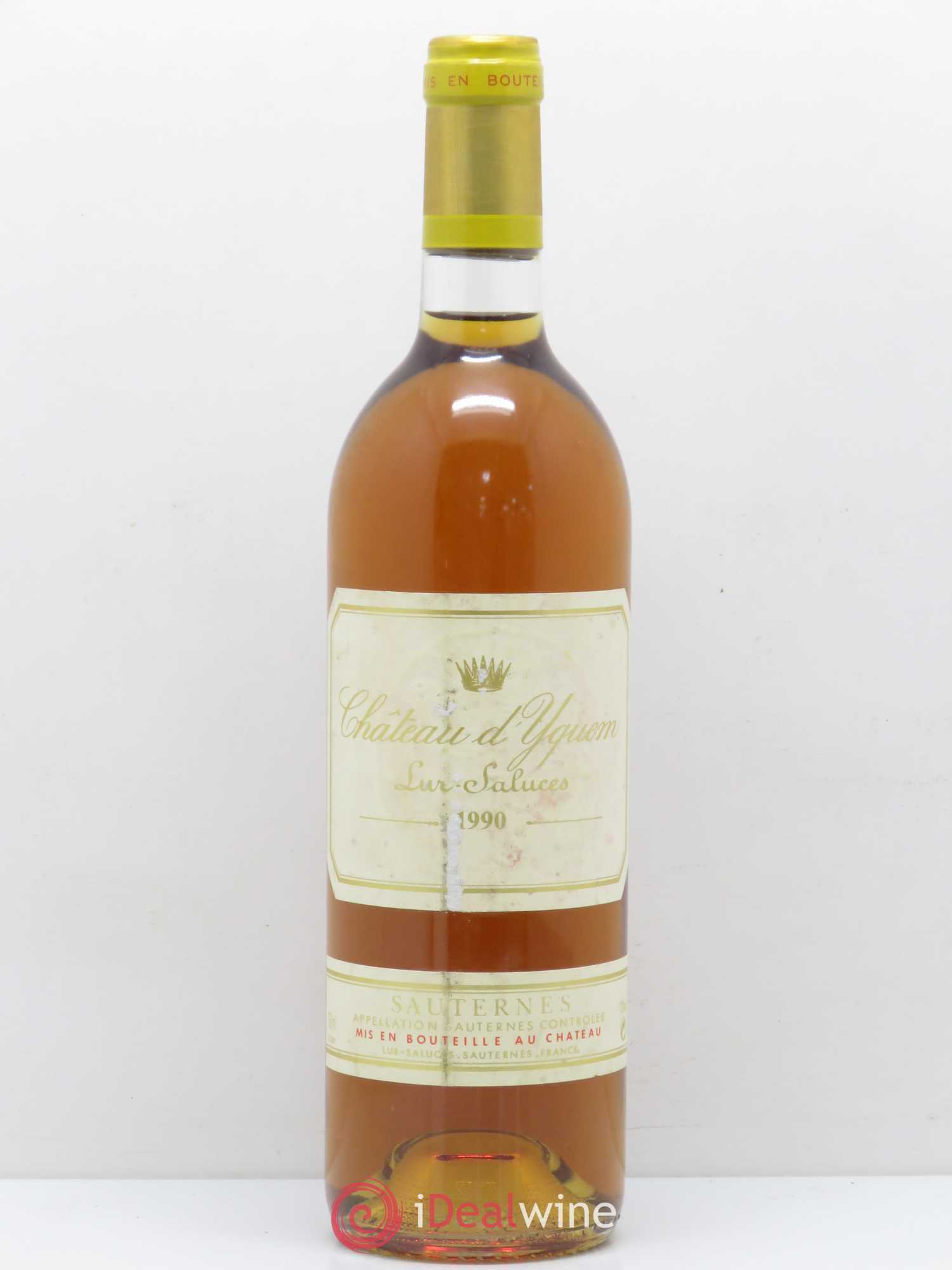 Château d' Yquem 1er Cru Classé Supérieur 1990 - Lotto di 1 bottiglia - 0