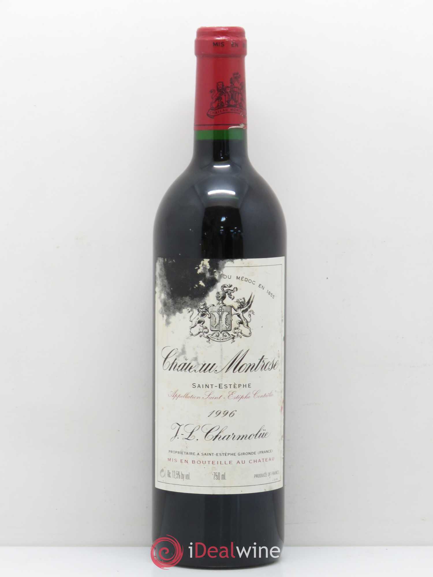 Château Montrose 2ème Grand Cru Classé 1996 - Lot de 1 bouteille - 0