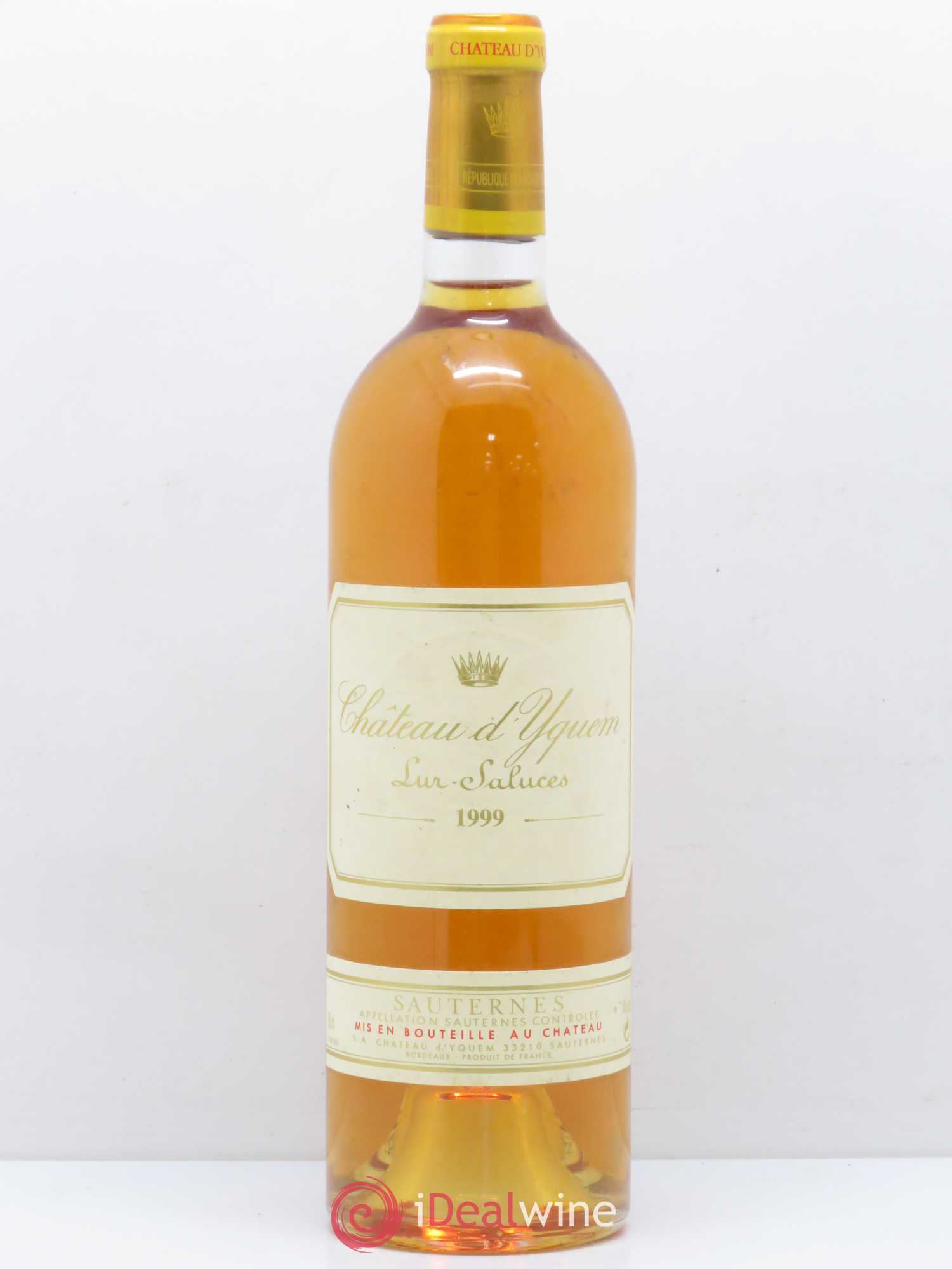 Château d' Yquem 1er Cru Classé Supérieur 1999 - Lotto di 1 bottiglia - 0