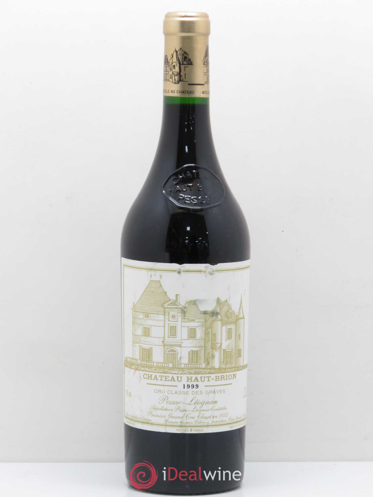Château Haut Brion 1er Grand Cru Classé 1999 - Lot de 1 bouteille - 0