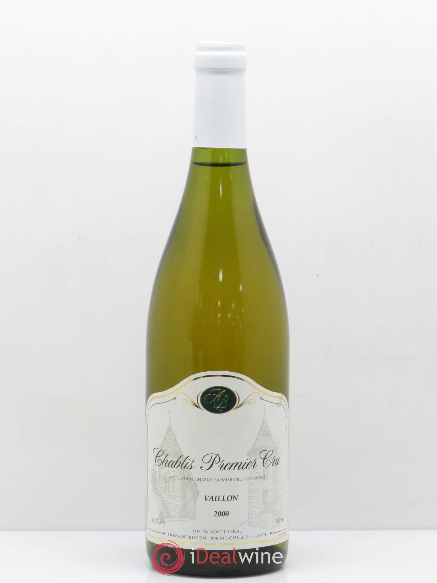 Chablis 1er Cru Vaillons Besson 2000 - Lot de 1 bouteille - 0
